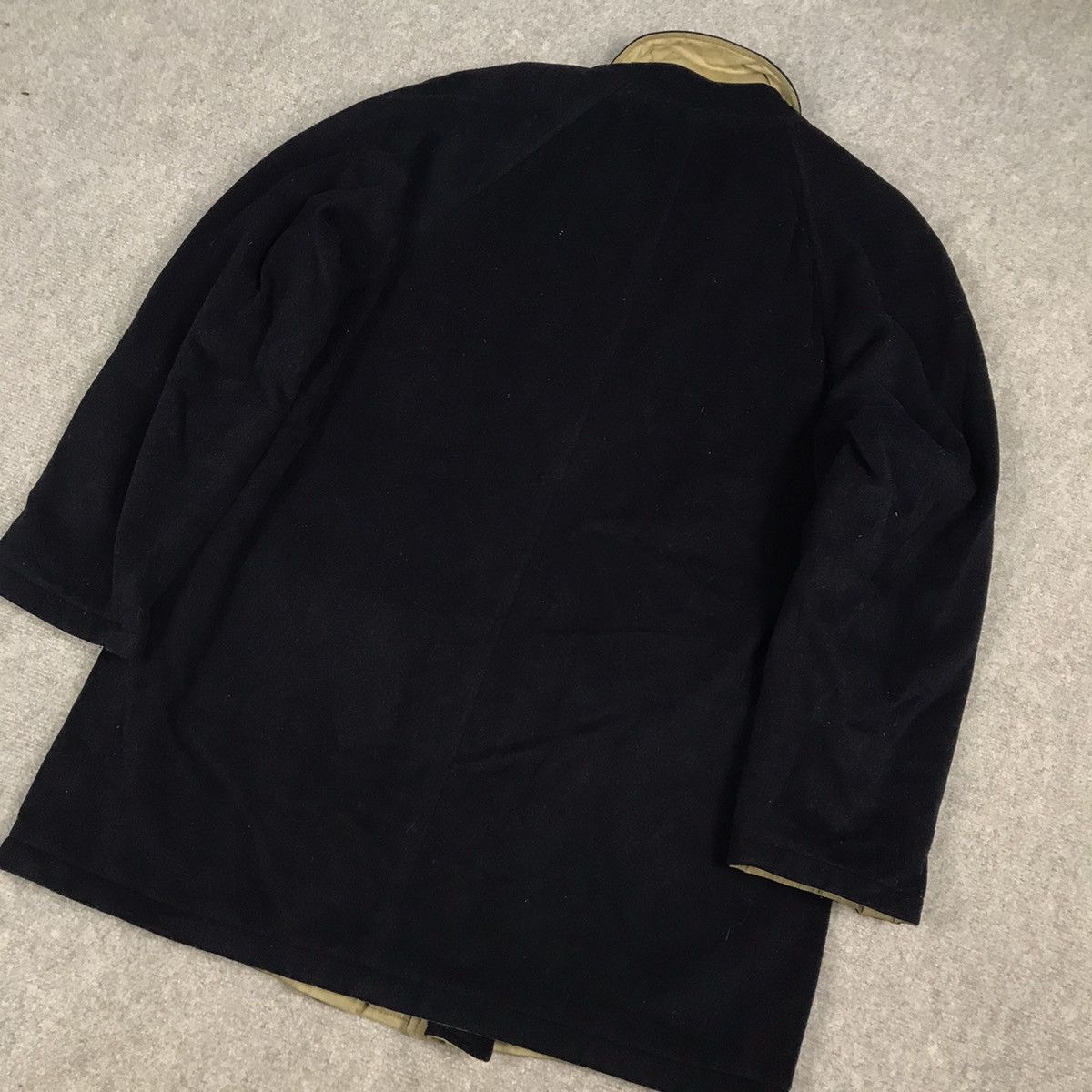 Burberry × Burberry Prorsum BURBERRY LONDON WOOL NAVY PARKAS COAT JACKET Size US L / EU 52-54 / 3 - 10 Thumbnail