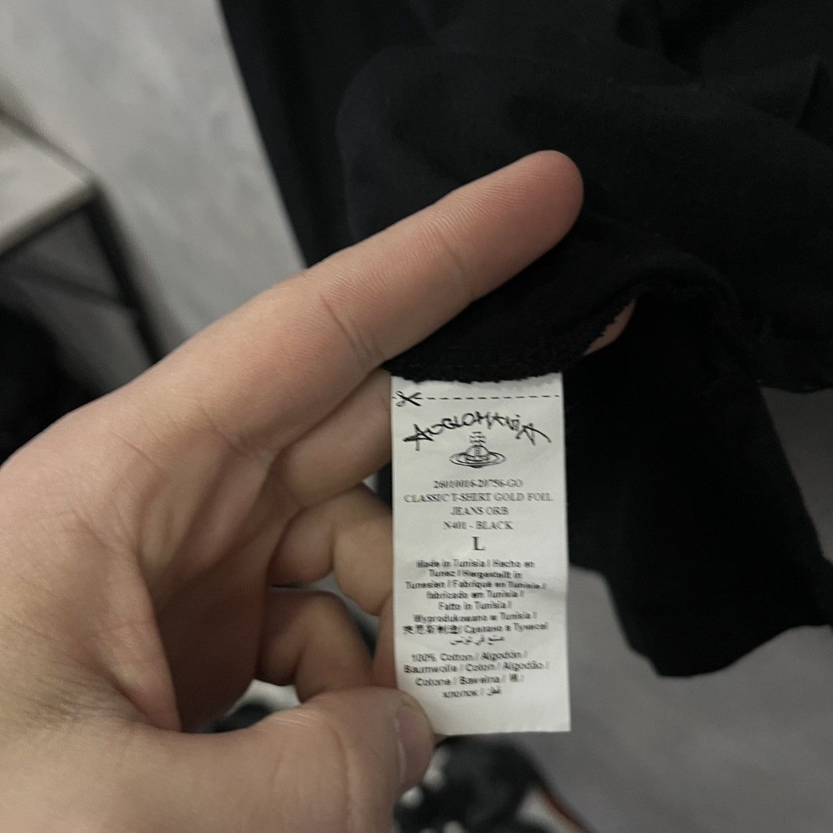 Vivienne Westwood Vivienne Westwood T shirt Big Logo Black Size US L / EU 52-54 / 3 - 9 Thumbnail
