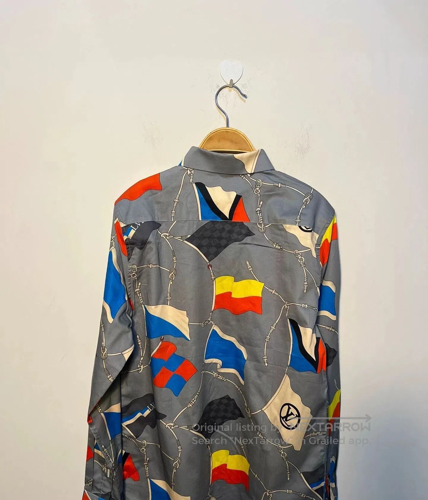 Louis Vuitton Unisex Colorful Flag Shirt by Lv. Size US S / EU 44-46 / 1 - 4 Thumbnail