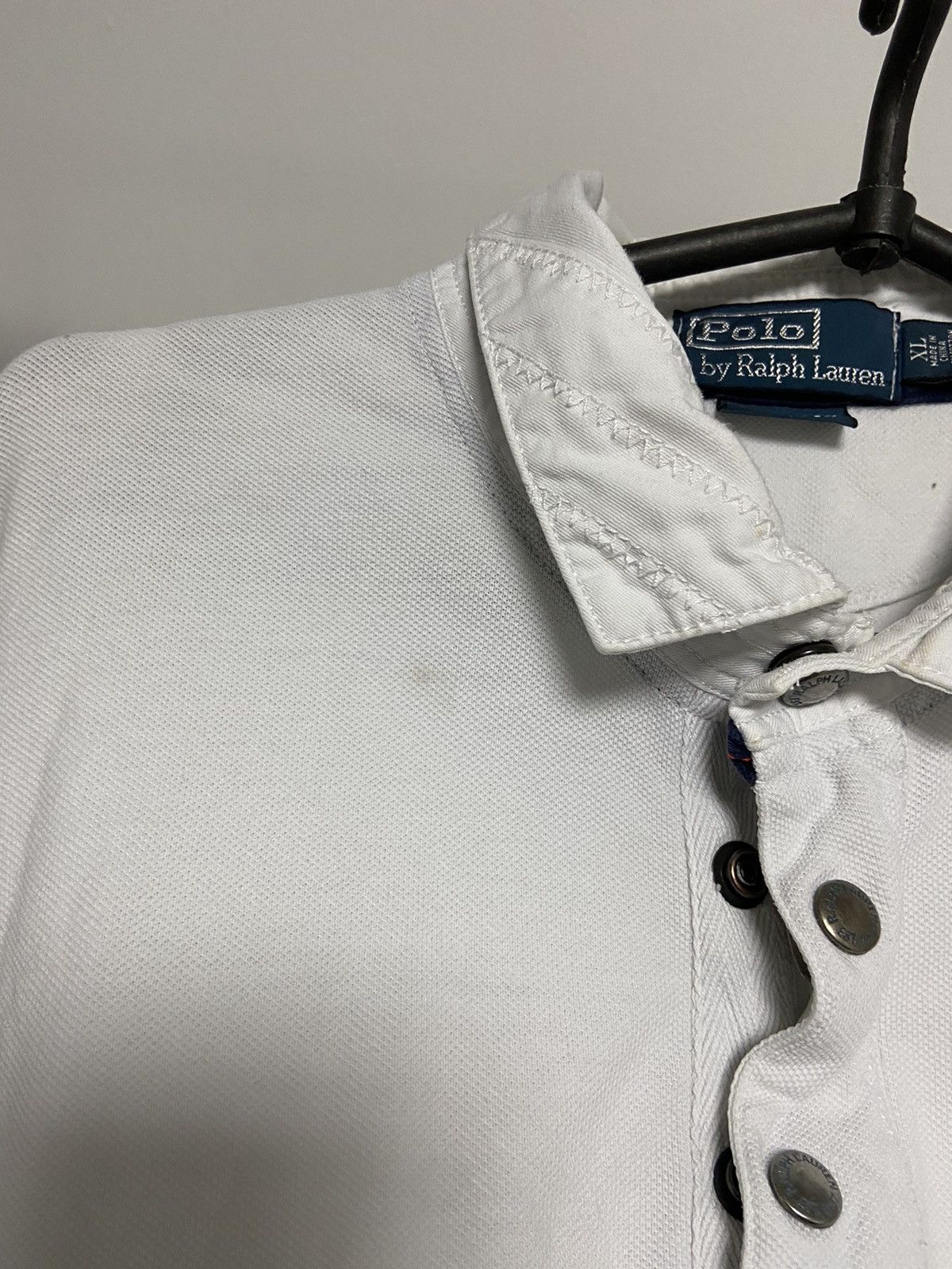 Polo Ralph Lauren Polo Ralph Lauren Vintage Zip Big Logo T Shirt Rescue Patrol Size US XL / EU 56 / 4 - 7 Thumbnail