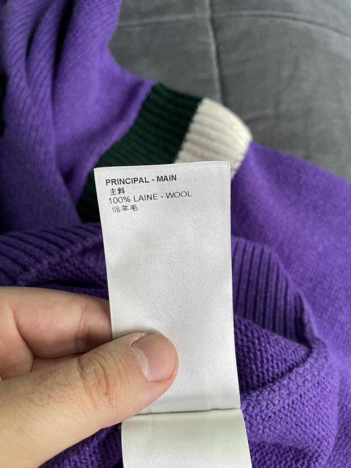 Louis Vuitton Louis Vuitton Purple Malletier Rollneck Pullover Size US XL / EU 56 / 4 - 16 Thumbnail
