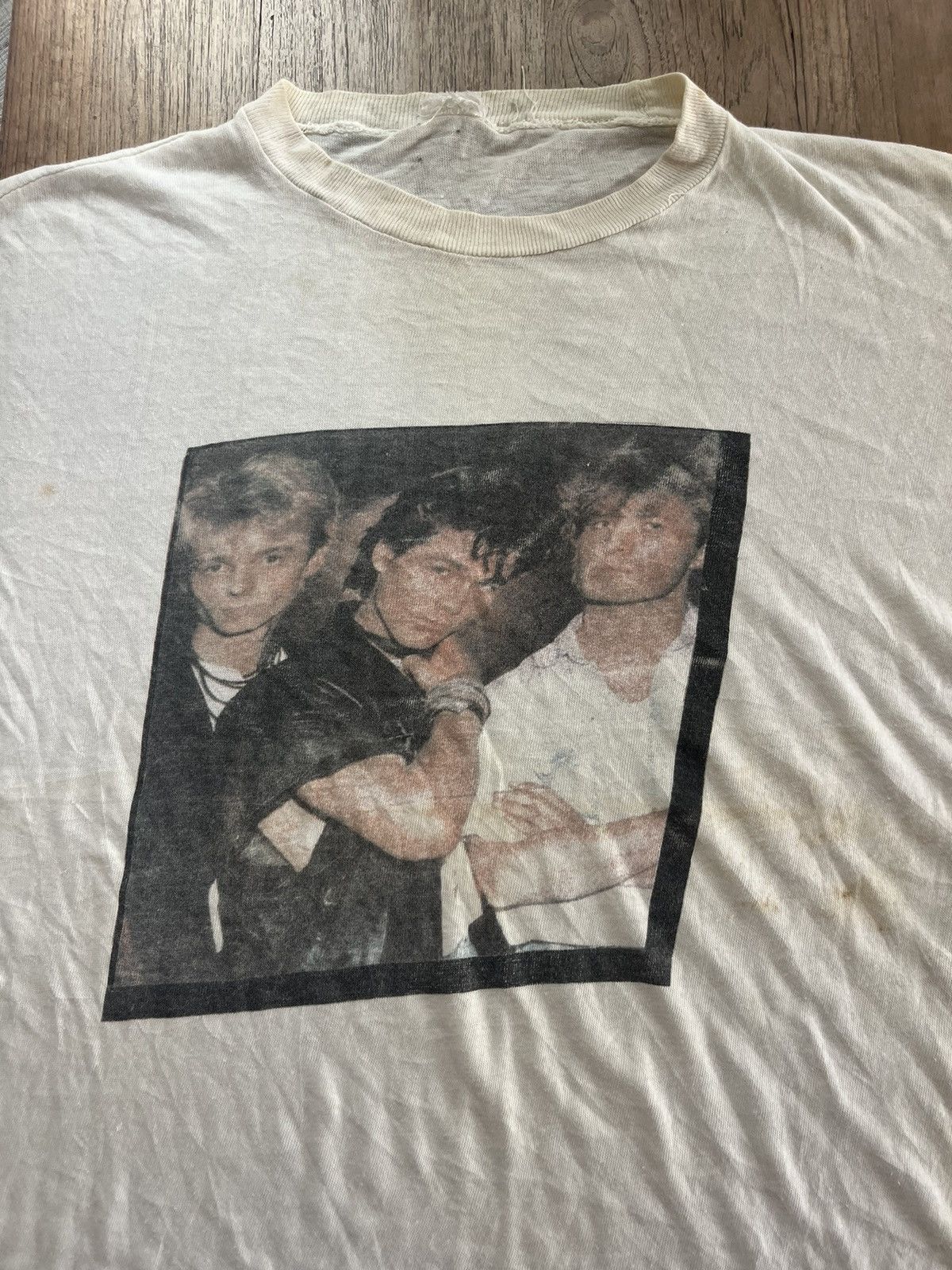 Band Tees Vintage A-ha 80’s band Album Photo (never Cleaned)Tshirt Size US L / EU 52-54 / 3 - 4 Thumbnail