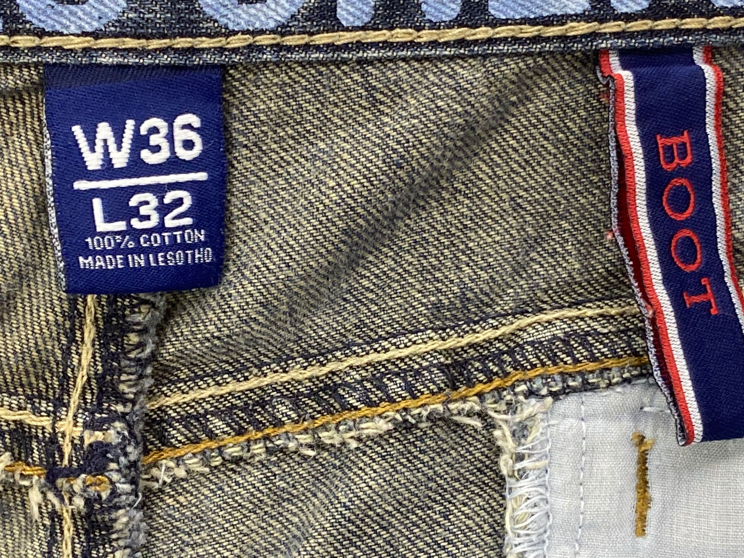 Ecko Unltd. Ecko Denim Hip Hop Skateboards Baggy Pants Size US 35 - 8 Thumbnail
