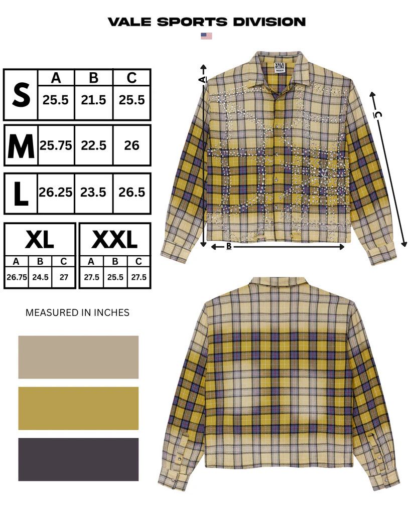 Vale Vale Forever Yellow Lemonhead Flannel Size LARGE Size US L / EU 52-54 / 3 - 3 Thumbnail