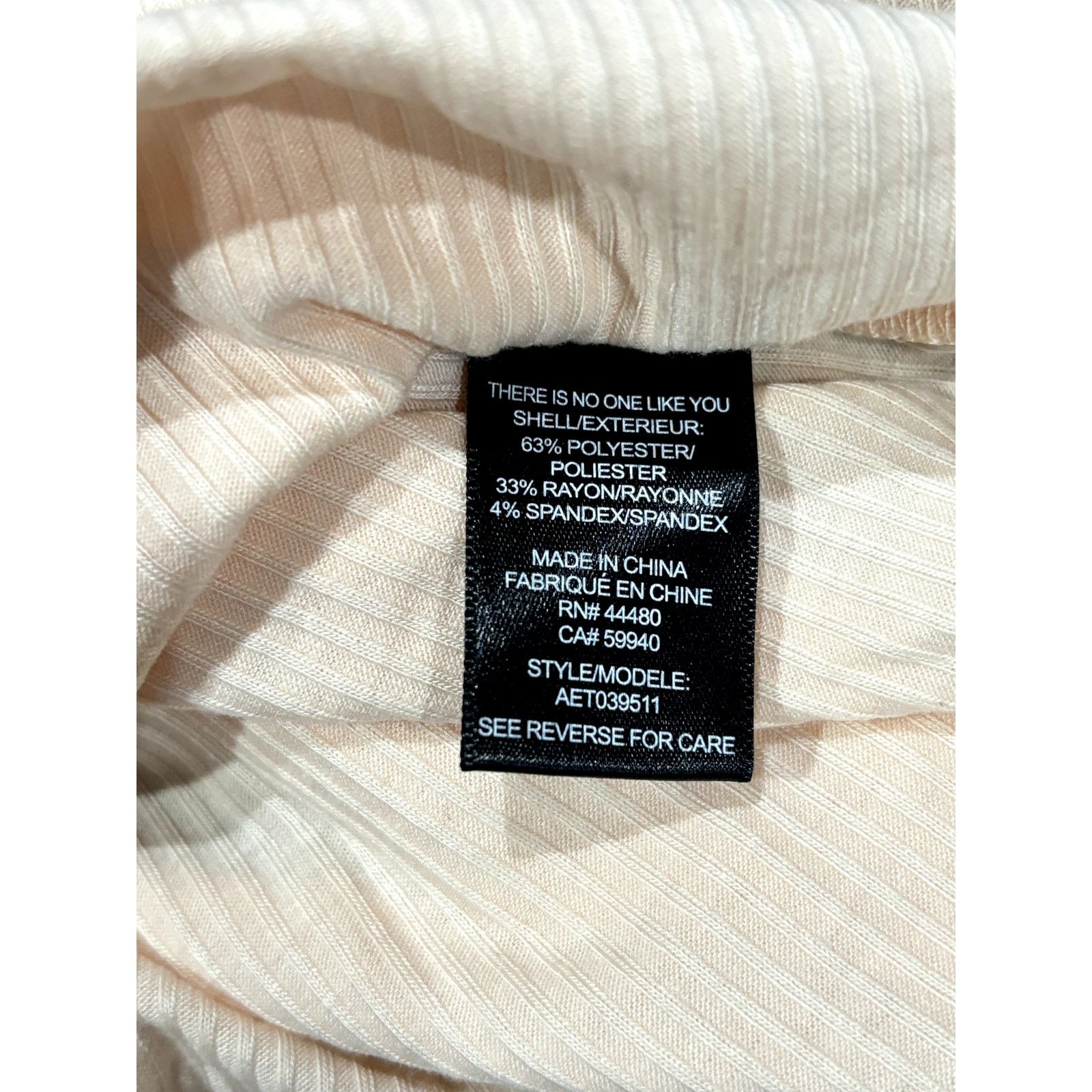 Nordstrom AFRM X Nordstrom Mollie Long Sleeve Drawstring Top - Peach Size S / US 4 / IT 40 - 6 Thumbnail
