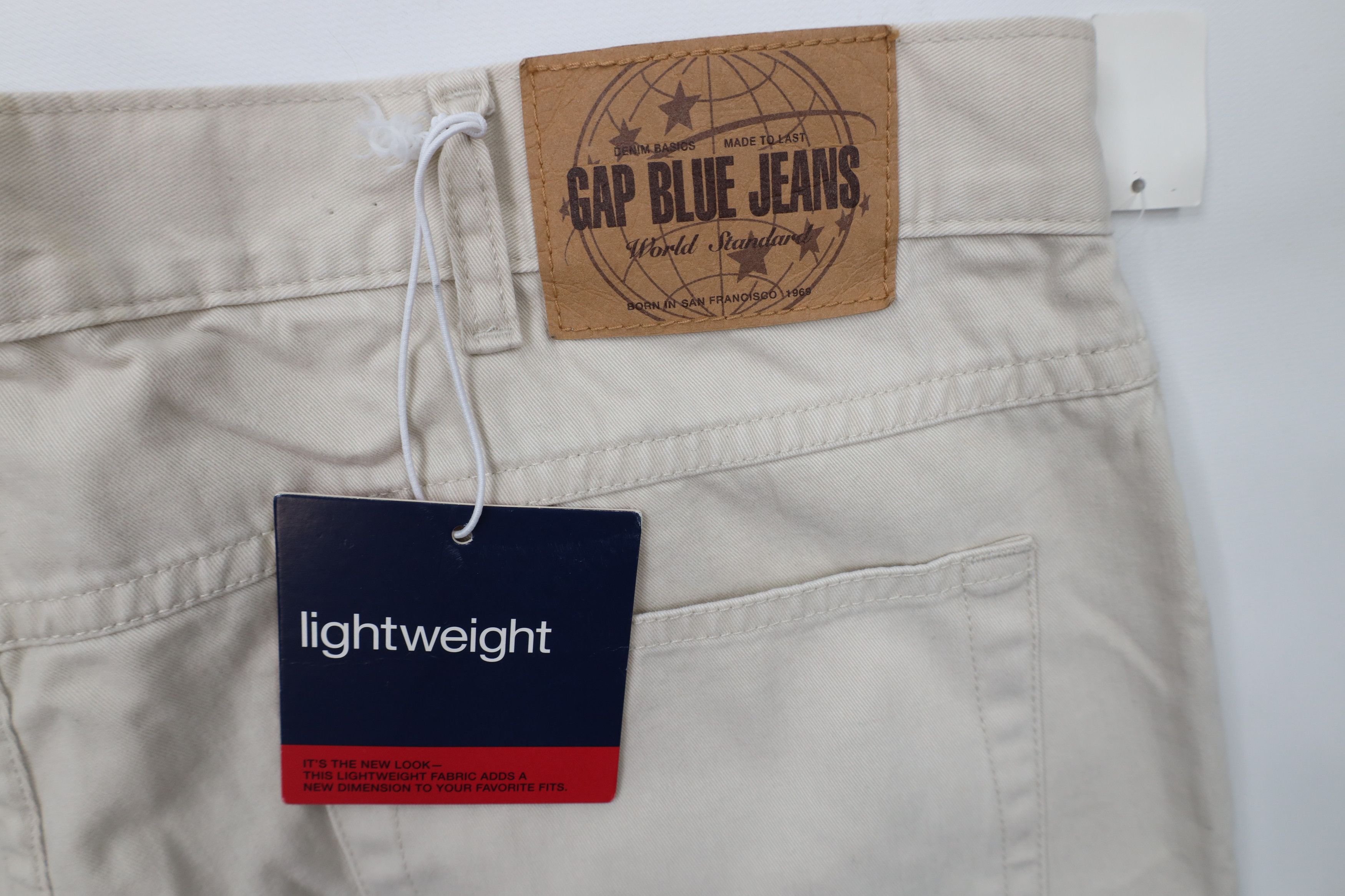 Gap × Vintage Deadstock Vintage Y2K 2001 Gap Baggy Vintage Cut Pants Beige Size US 38 / EU 54 - 15 Thumbnail