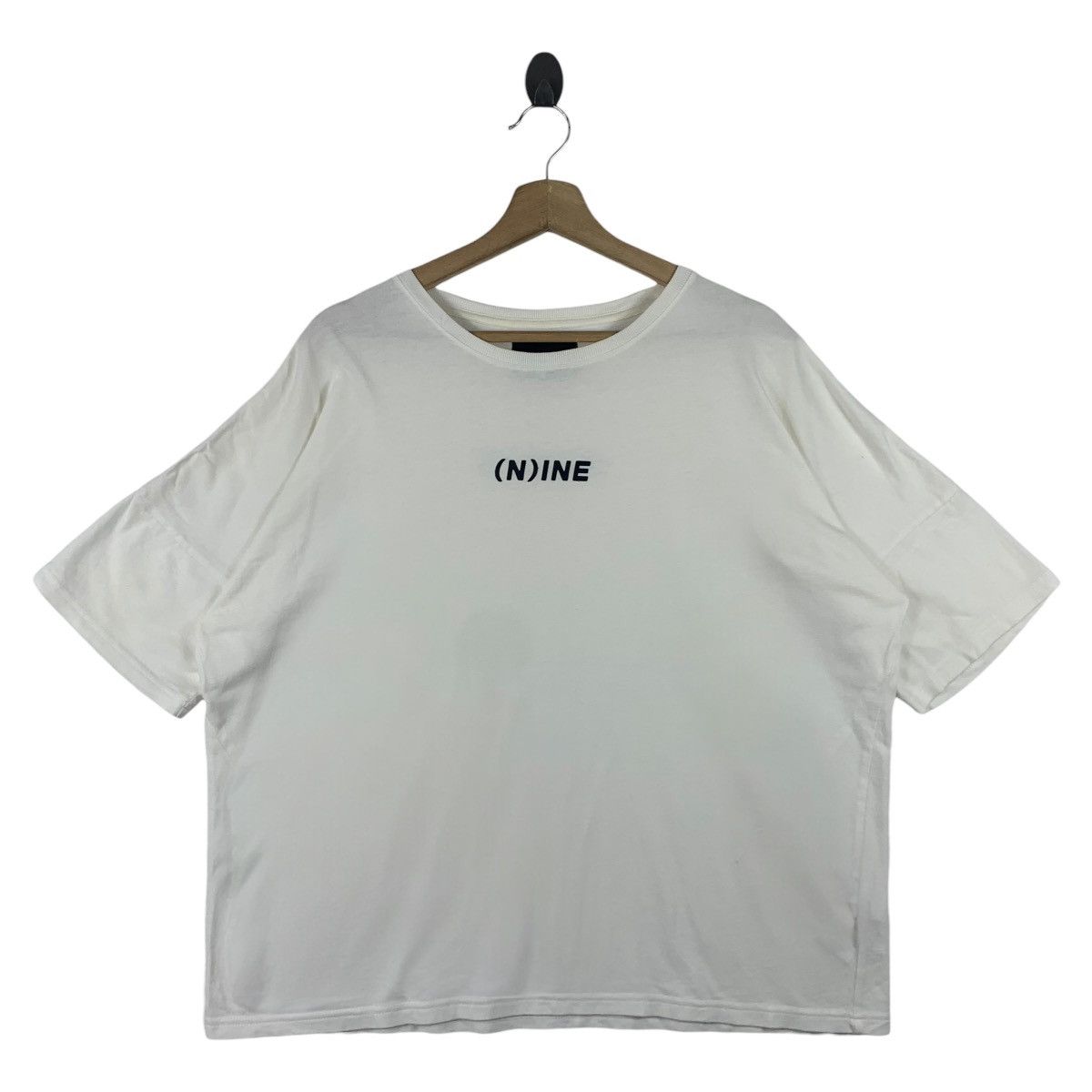 Japanese Brand × Number (N)ine NUMBENI(N)E baggy centre logo tee Size US L / EU 52-54 / 3 - 1 Thumbnail