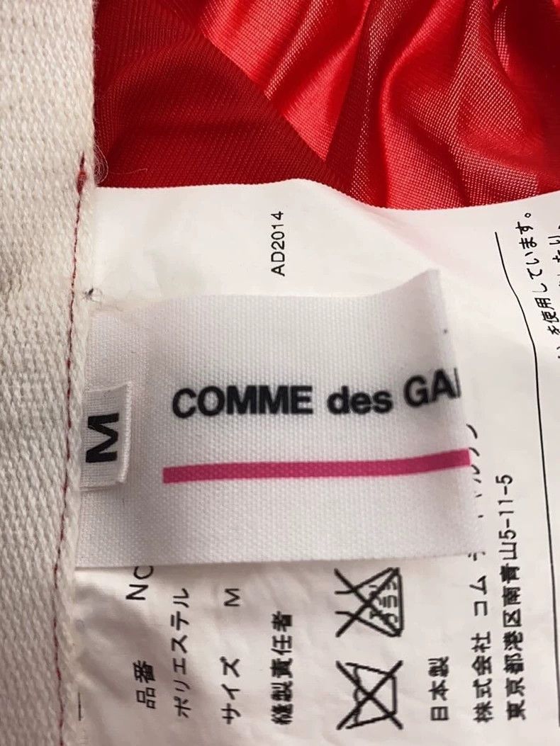 Comme des Garcons Comme Des Garcons size M Red pleated skirt Size 24" / US 00 / IT 34 - 4 Thumbnail