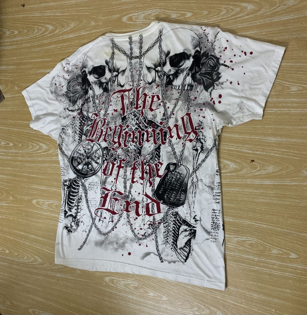 Art Comes First X A R Unlimited The End Game The Beginning Of The End Tee Size US XL / EU 56 / 4 - 7 Thumbnail