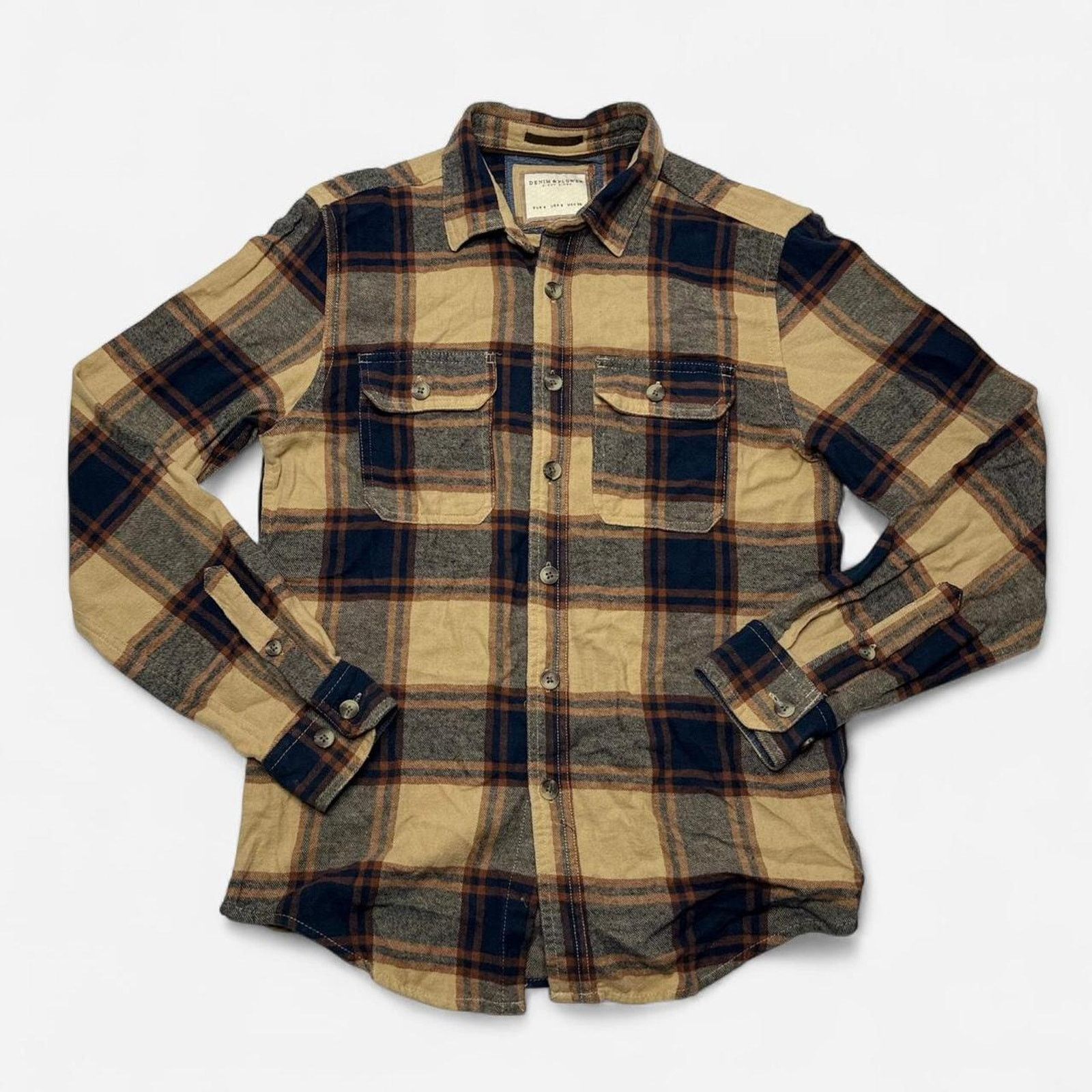 & Other Stories Denim & Flower Plaid Button Down Shirt Men’s Size Small Size US S / EU 44-46 / 1 - 1 Thumbnail