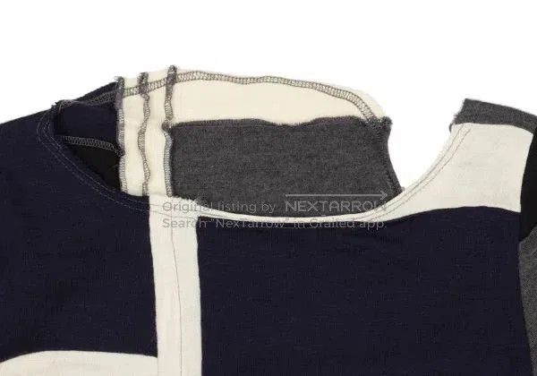 Comme des Garcons Comme Des Garcons size F Grey vintage geometric short-slee Size S / US 4 / IT 40 - 5 Thumbnail