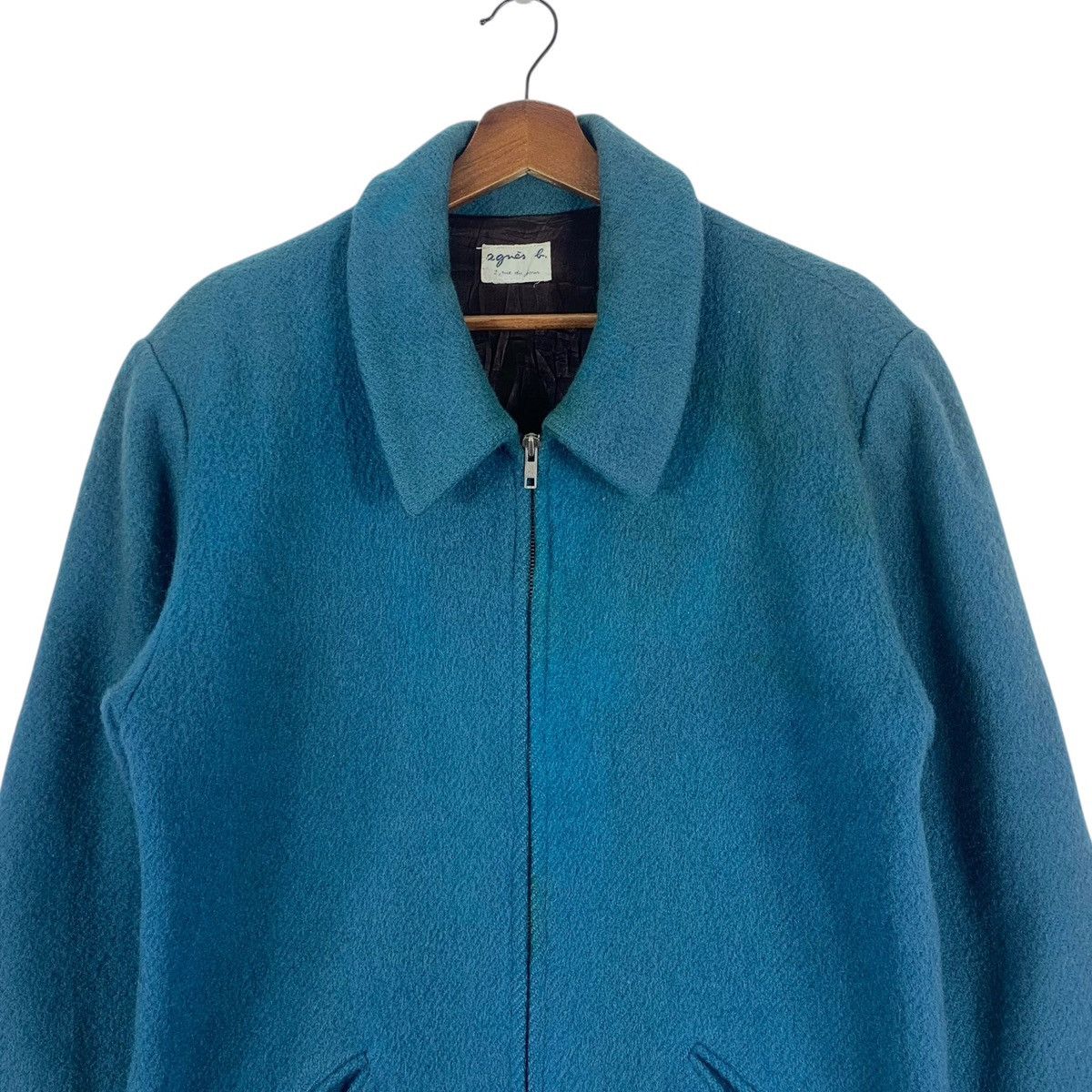 agnes b. Vintage Agnes B. Wool Long Heavy Coat Size US M / EU 48-50 / 2 - 2 Thumbnail