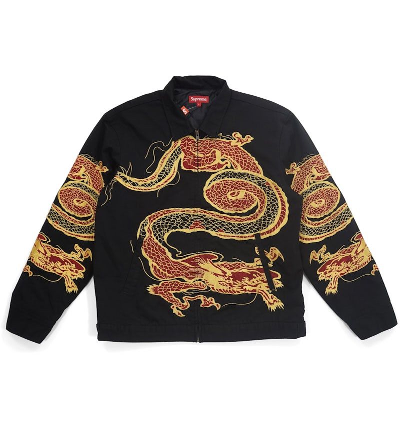 Supreme dragon embroidered jacket Size US M / EU 48-50 / 2 - 2 Thumbnail