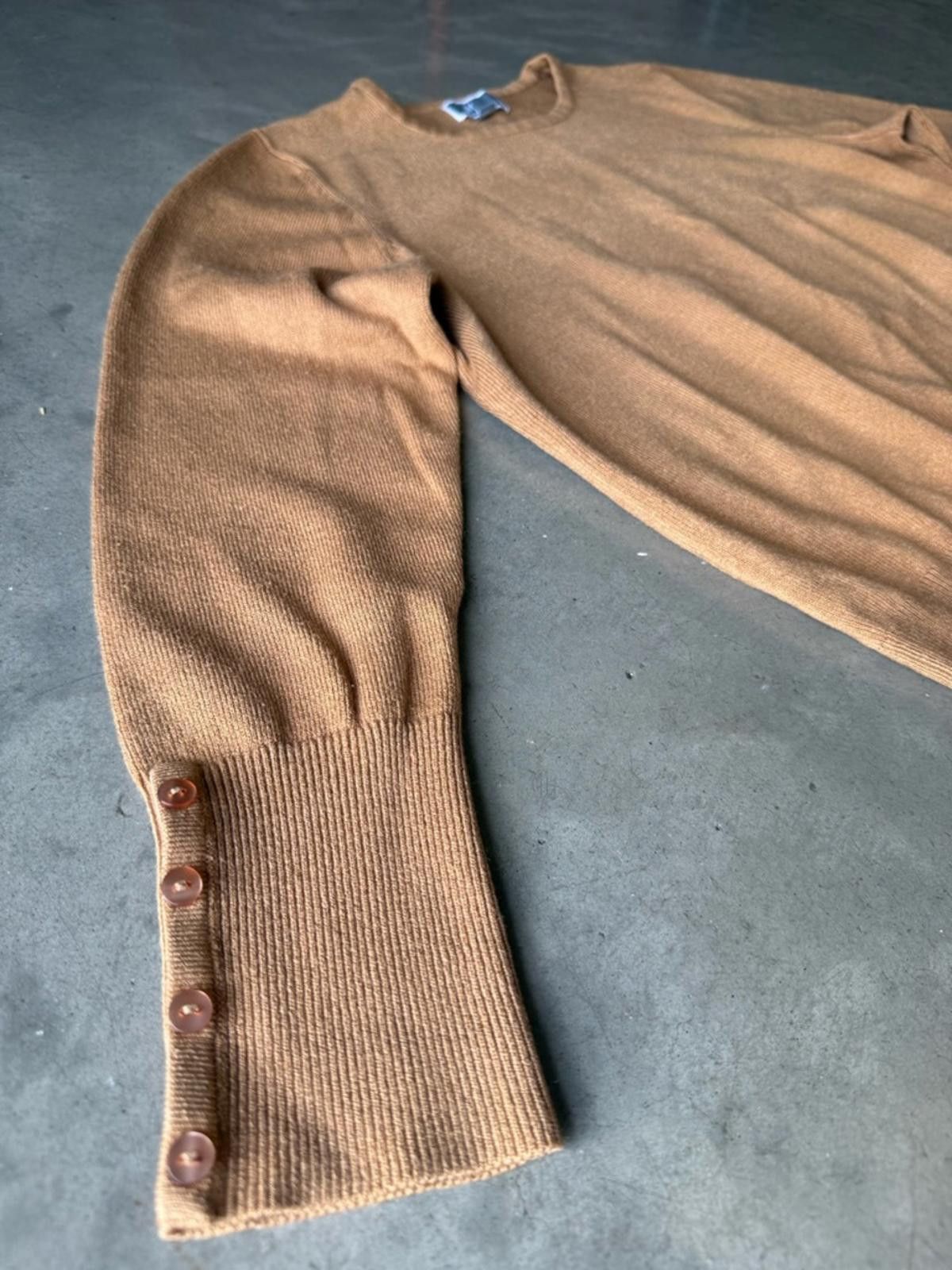 Other JM Collection / Knit Sweater / Button Cuff / Tan Size M / US 6-8 / IT 42-44 - 5 Thumbnail
