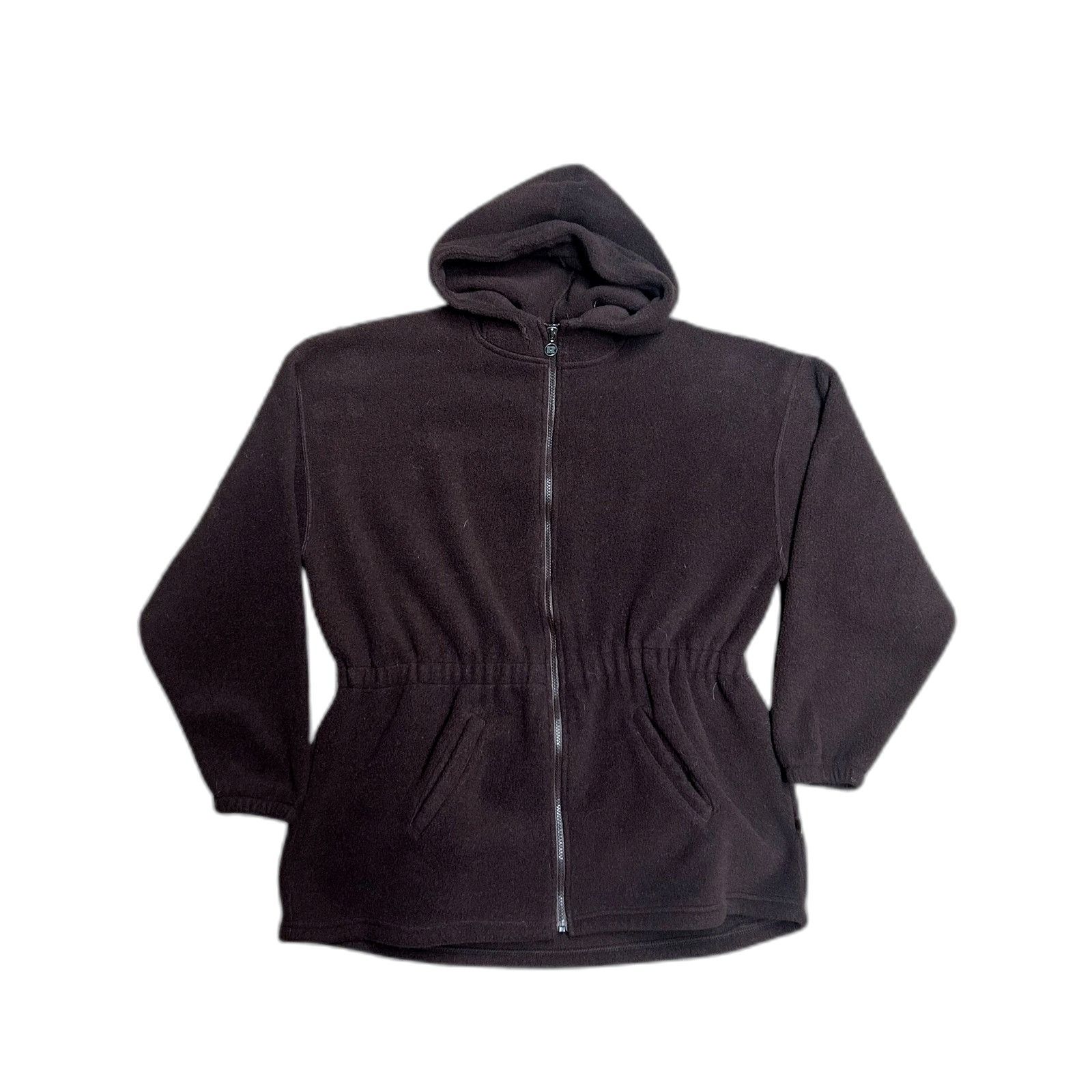 Vintage Vintage Russel Athlietic Fleece Hoodie Full Zip Large Brown Size US L / EU 52-54 / 3 - 1 Thumbnail