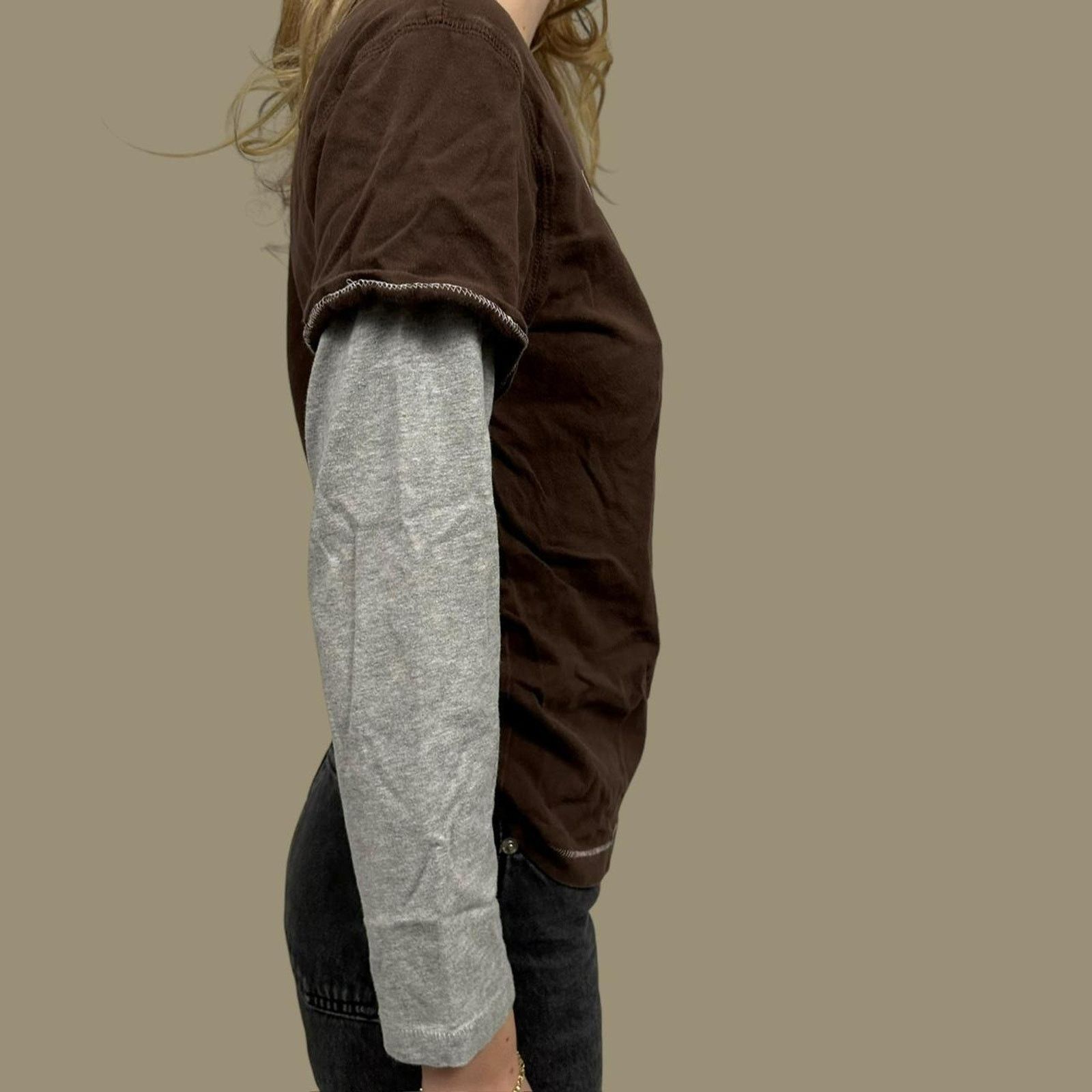 Gap Vintage womens gap double sleeve tee Size M / US 6-8 / IT 42-44 - 3 Thumbnail