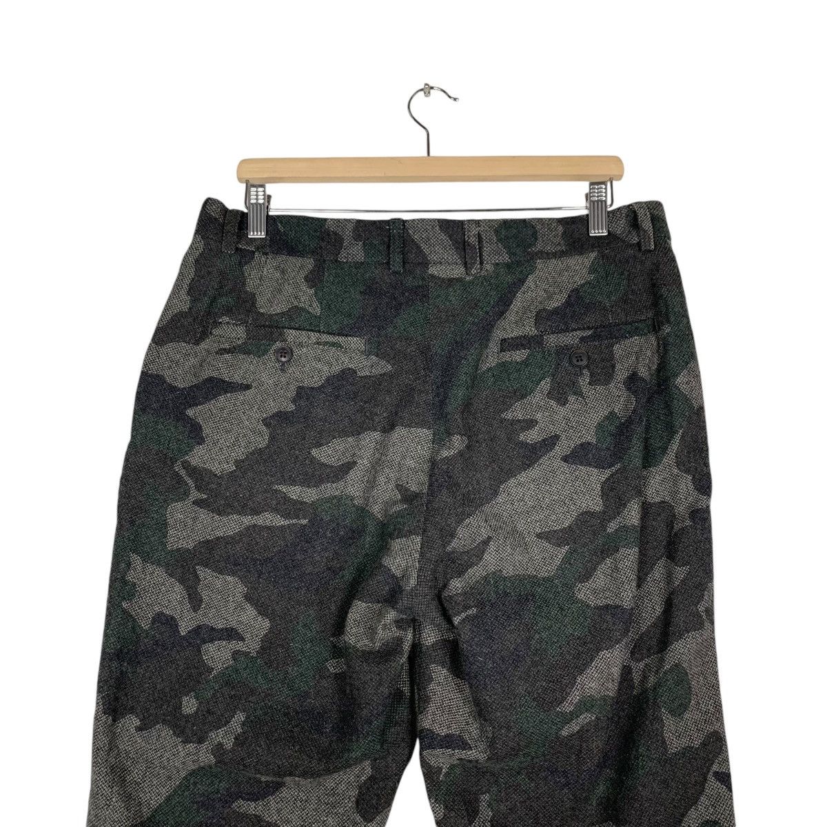 Global Work GLOBAL WORK Green Camo Casual Pant #1384-C63 Size US 34 / EU 50 - 8 Thumbnail