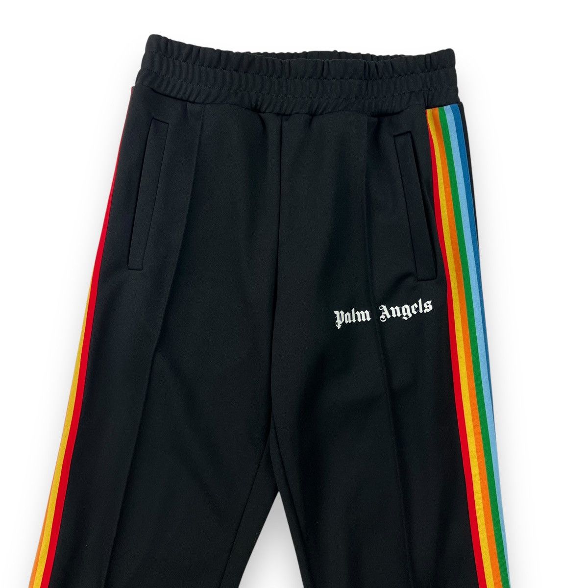 Palm Angels Black Rainbow Sweatpants