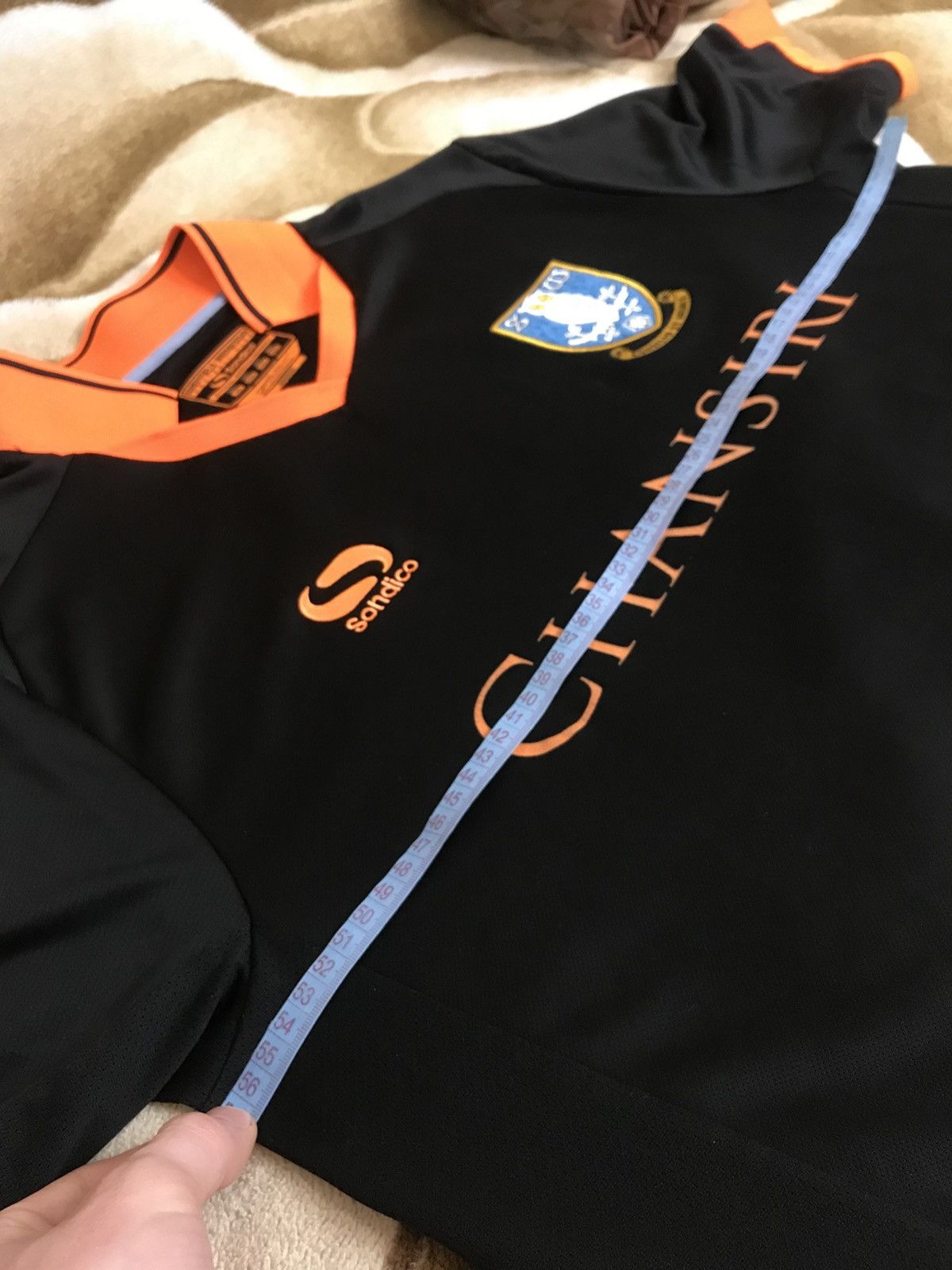 Other 🔥 2017 2018 Sheffield Wednesday Away Soccer Jersey Sondico Size US L / EU 52-54 / 3 - 16 Thumbnail