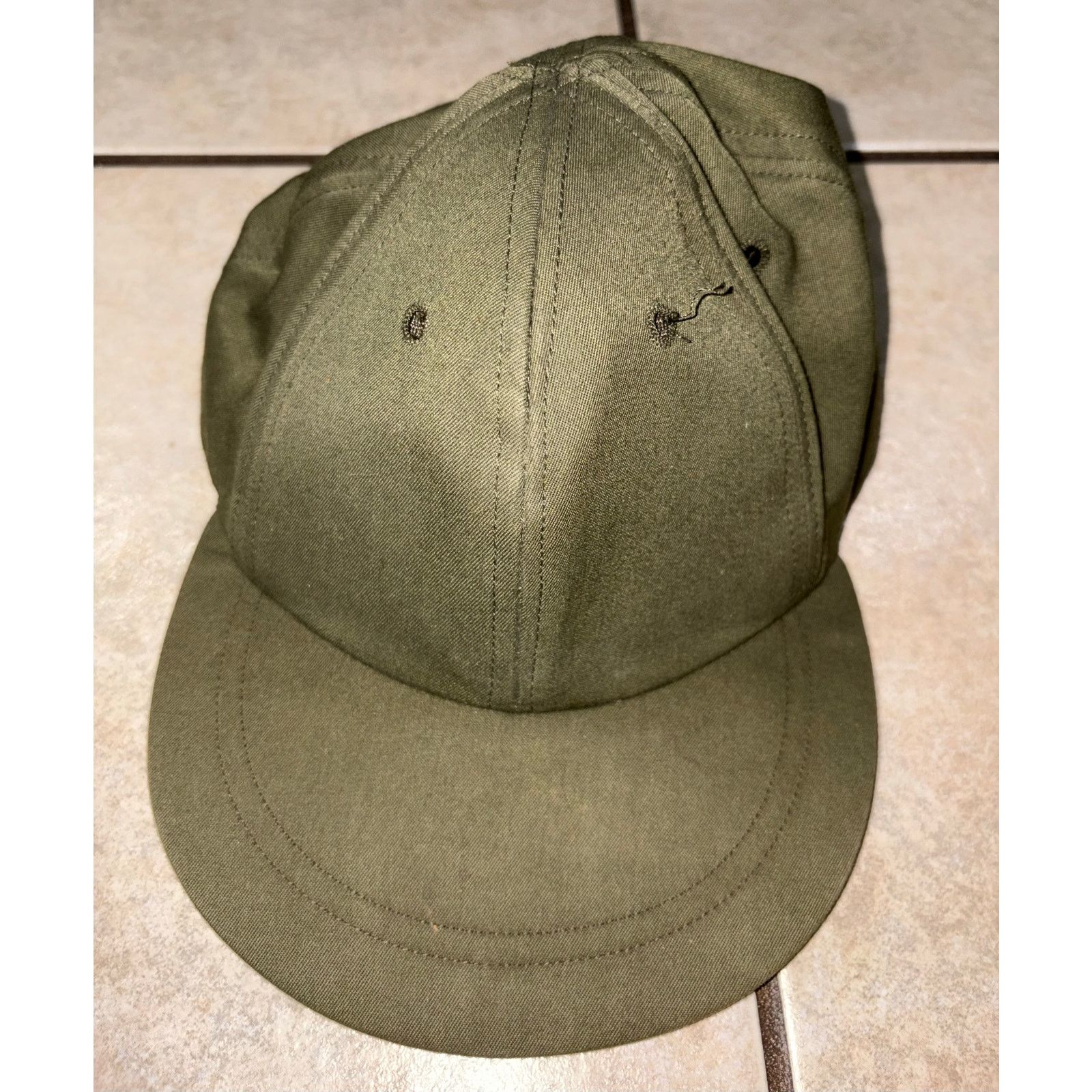 Vintage Vintage US Army veteran field uniform hat green size 7 Size 26 - 1 Thumbnail