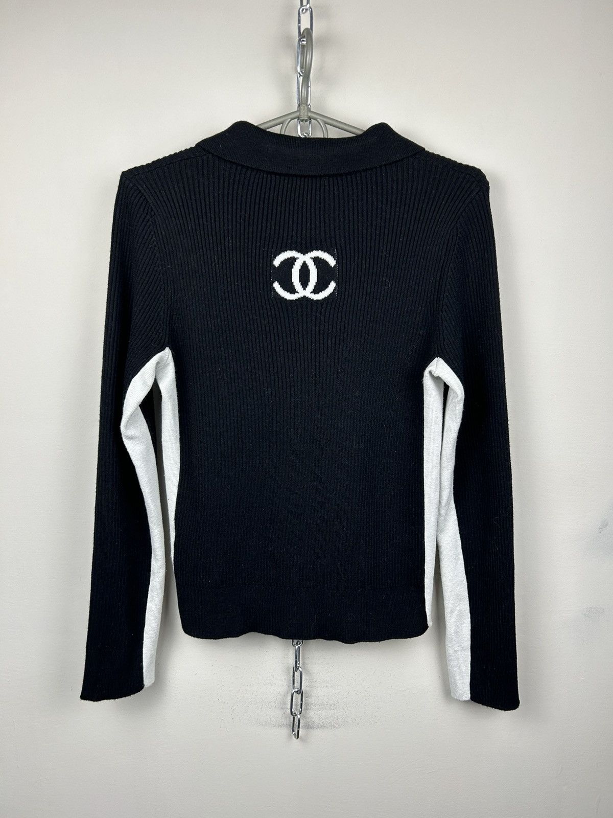 Vintage Chanel Sweater Golf Logo rare