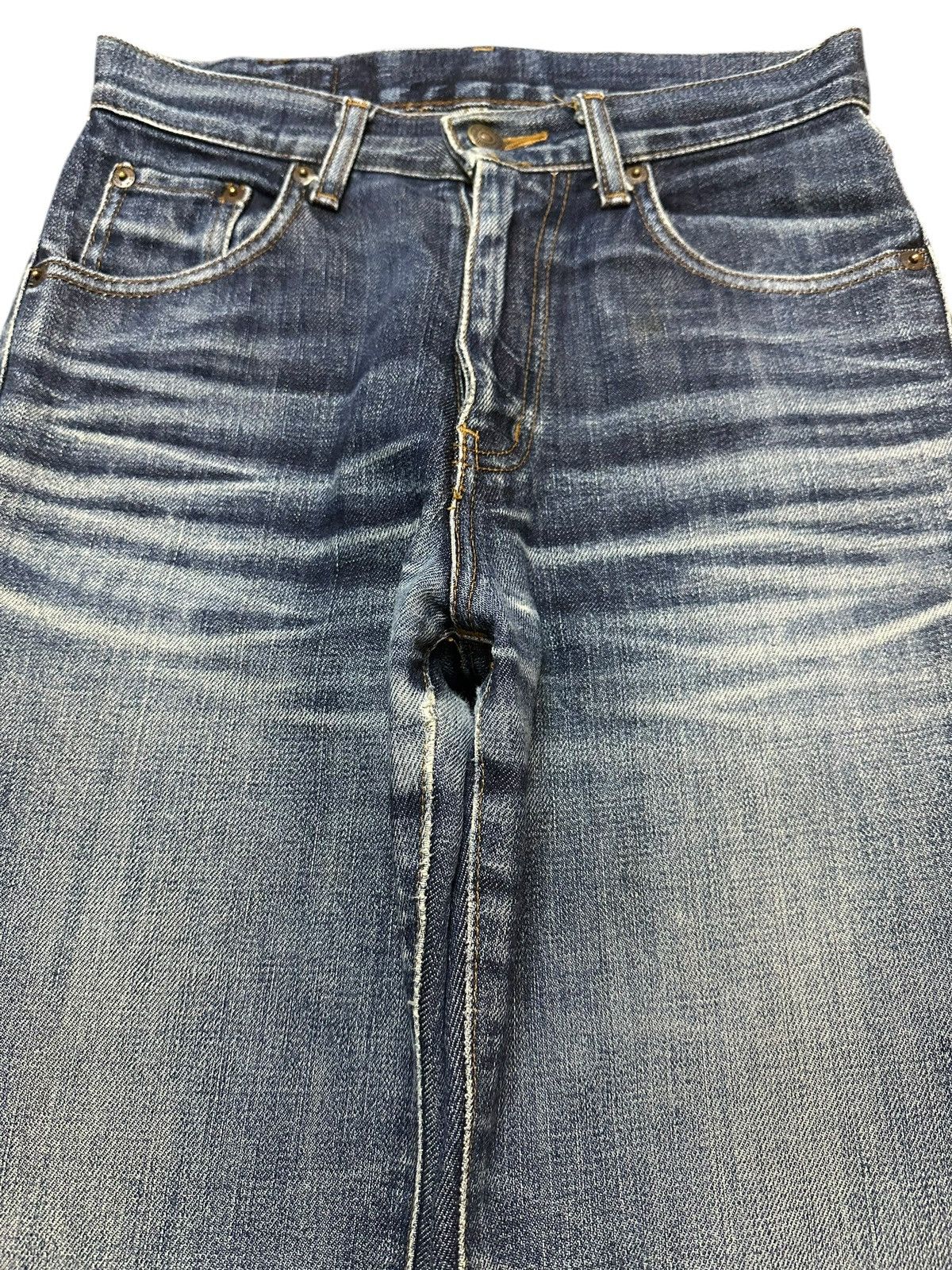 Edwin Vintage Edwin Blue Faded Wash Style Bootcut Jeans Size 27" / US 4 / IT 40 - 3 Thumbnail