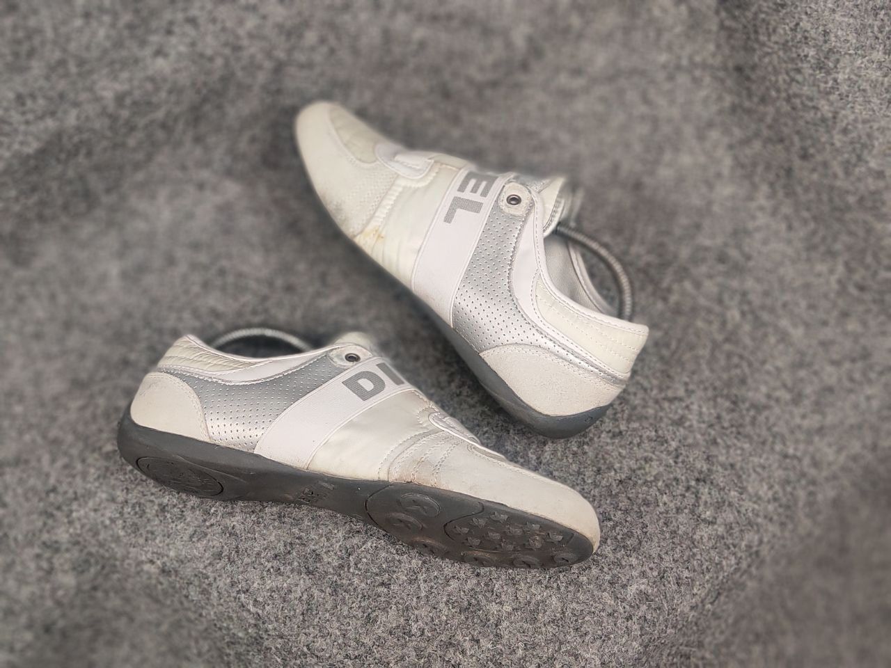 Diesel Vintage 90's Diesel Korbin II Suede rubber Low Sneakers Y2K Size US 7.5 / EU 40-41 - 3 Thumbnail