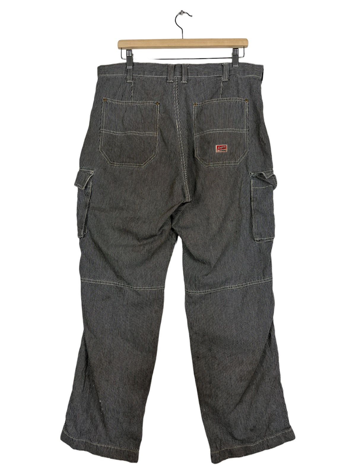 Japanese Brand × Toyo Enterprises 🔥 VINTAGE DOGMAN HIKORY STRIPE CARGO Size US 36 / EU 52 - 7 Thumbnail