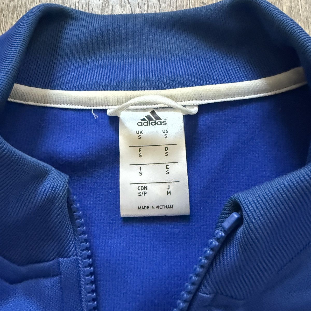 Adidas Vintage Adidas Chelsea Football Zip-up Size US S / EU 44-46 / 1 - 3 Thumbnail