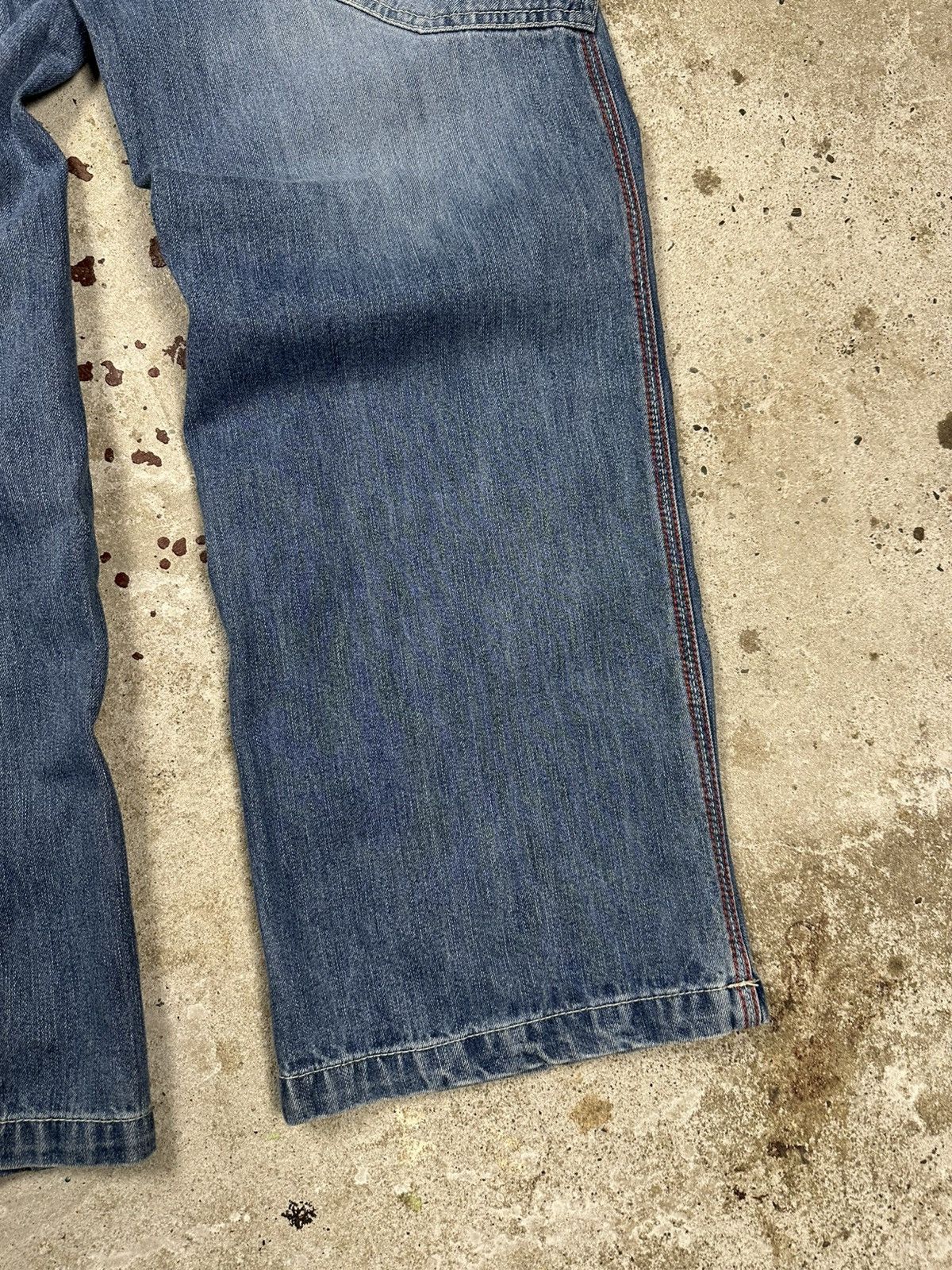 JNCO × Vintage Vintage Y2K Jnco Style Baggy Multi Pocket Denim Pants Jeans Size US 28 / EU 44 - 3 Thumbnail