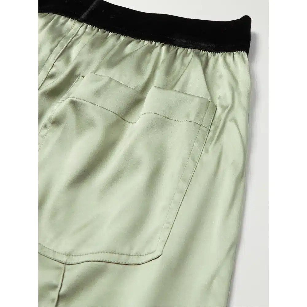 Tom Ford o1loc1c0625 AB3369 Pajama Pant in Light Green Size 27" / US 4 / IT 40 - 3 Thumbnail