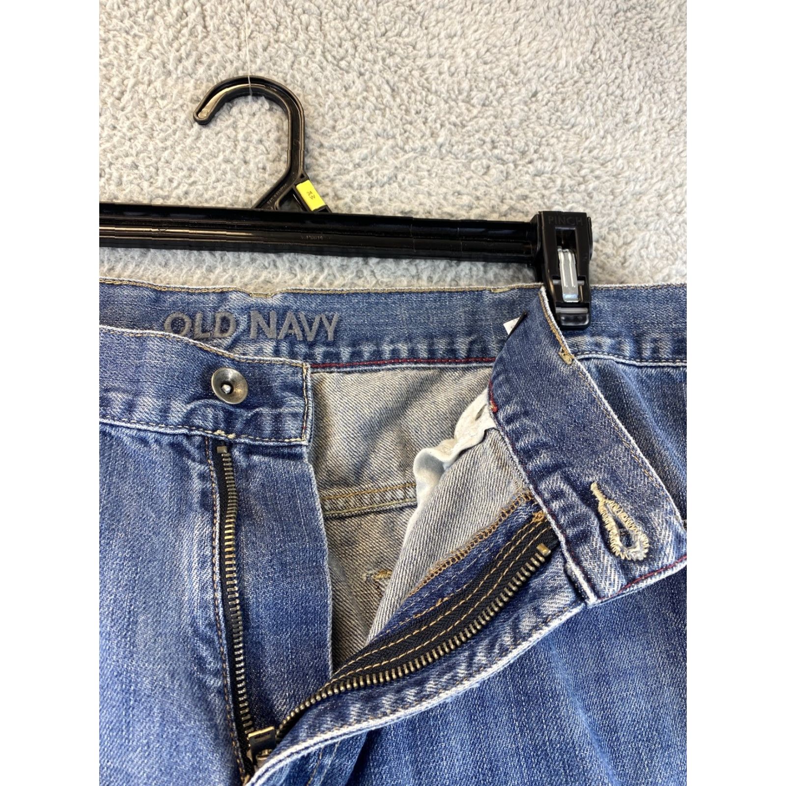 Old Navy Old Navy Jeans Mens 38 x 34 Blue Boot Cut 100% Cotton Casual Denim Pants /79-49 Size US 38 / EU 54 - 5 Thumbnail