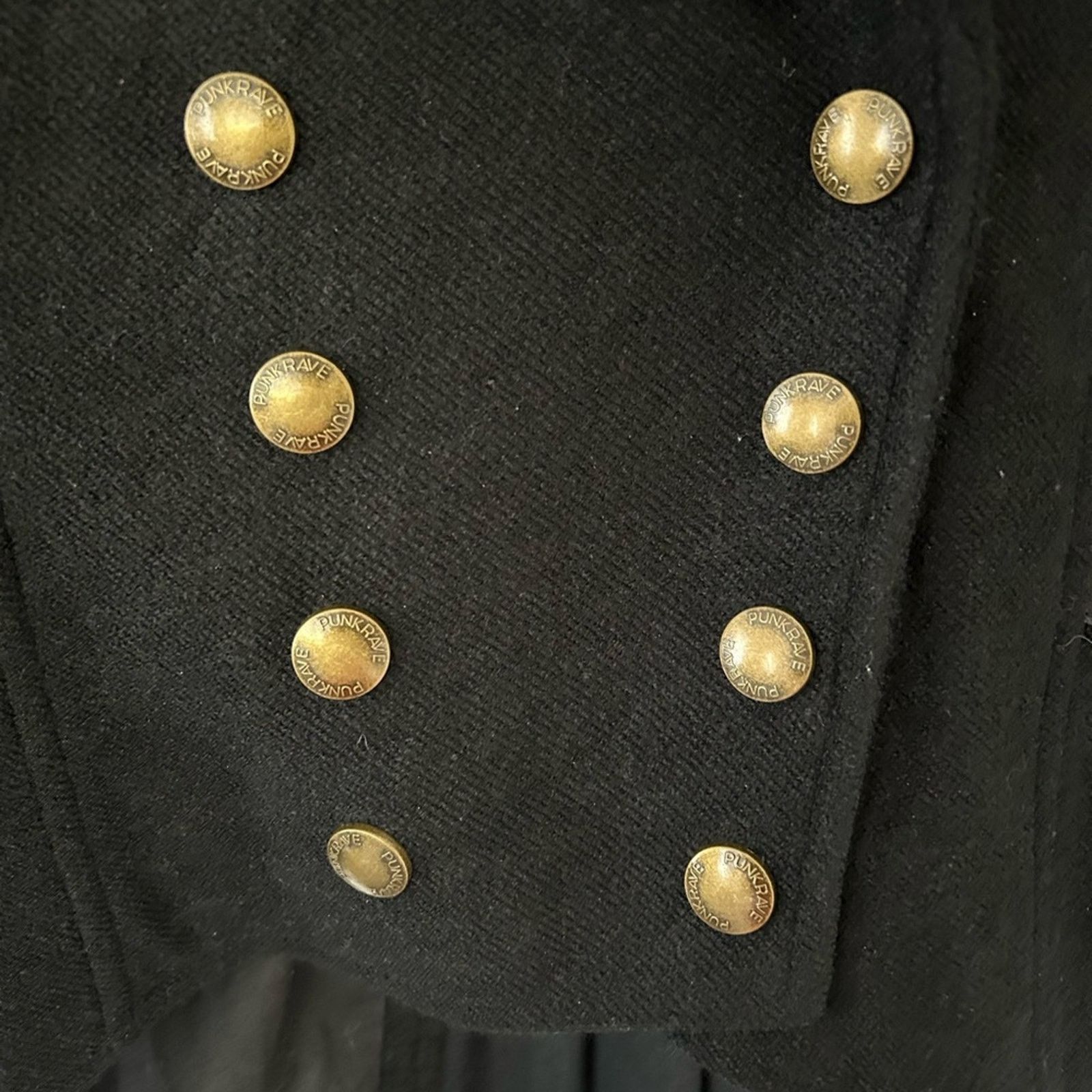 Other Punk Rave steampunk swallow tail leather trim unisex jacket Size US M / EU 48-50 / 2 - 3 Thumbnail