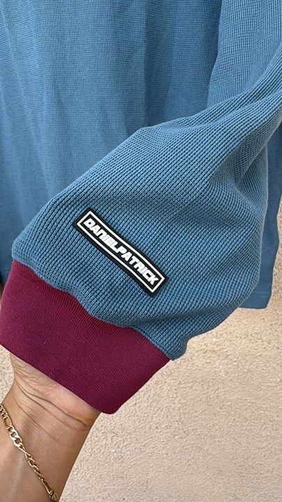 Adidas × Daniel Patrick Adidas x Daniel Patrick Medium Long Sleeve Shirt Blue New D Size US M / EU 48-50 / 2 - 3 Thumbnail