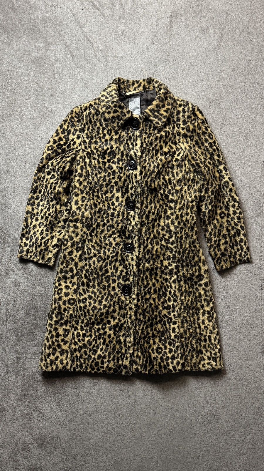 Hysteric Glamour Vintage Leopard Overcoat Jacket IfSixWasNine cdg PPFM Style Size L / US 10 / IT 46 - 1 Thumbnail