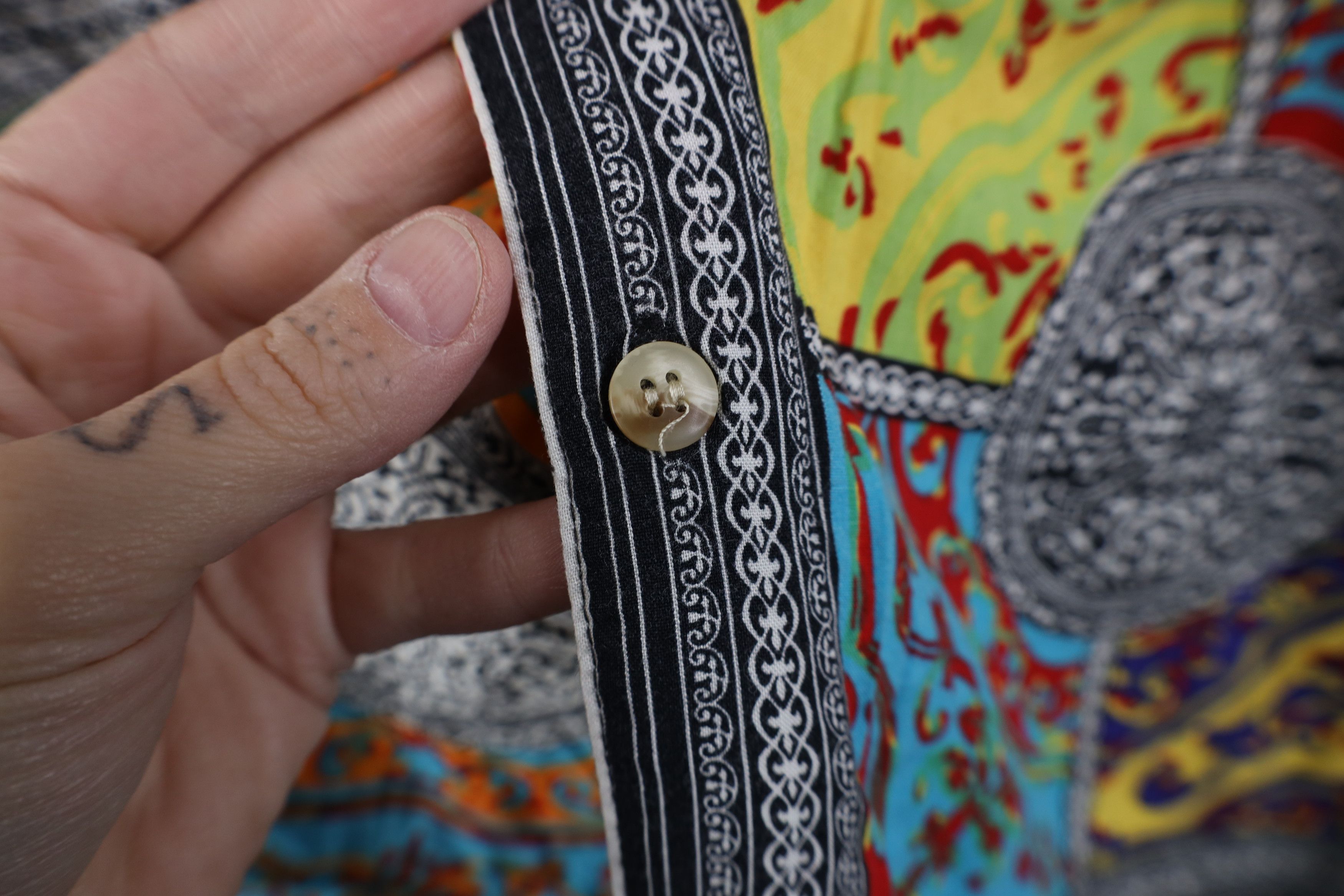 UNIONBAY Vintage 90s Unionbay Surfing Geometric Button Shirt Size US L / EU 52-54 / 3 - 5 Thumbnail