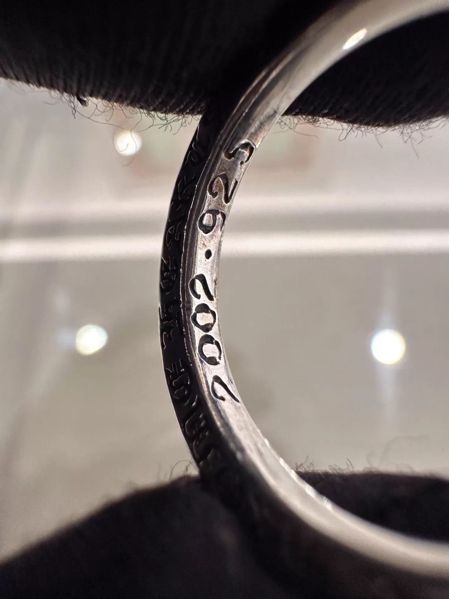 Chrome Hearts Chrome Hearts NTFL Babyfat Cross 925S US7 Ring New Size ONE SIZE - 6 Thumbnail