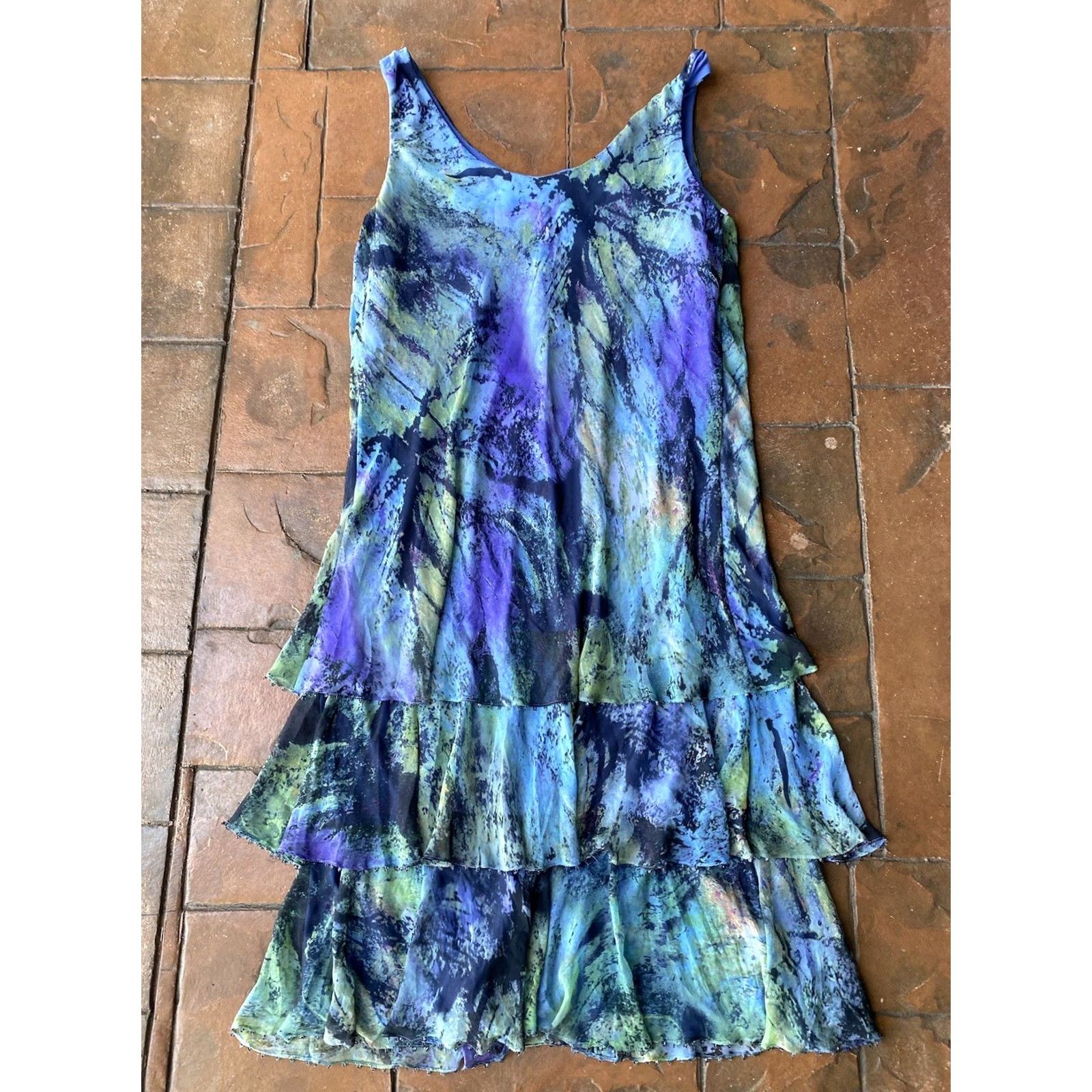 Vintage VINTAGE CAPRI by MON CHERI Dress Gown Bead Trim Womens 20 NWT Size M / US 6-8 / IT 42-44 - 3 Thumbnail