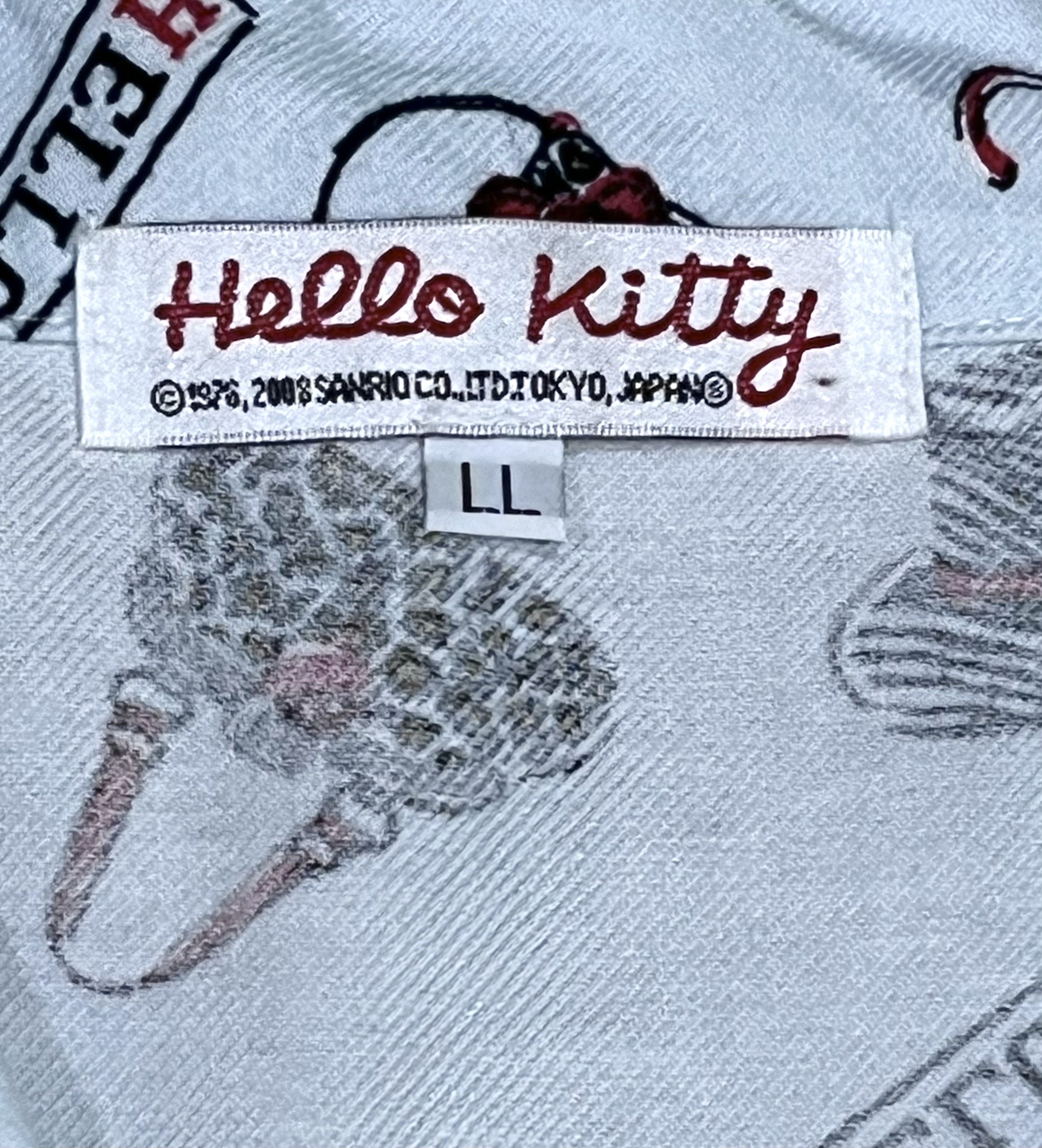 Sleeper HELLO KITTY 2008 Monogram Pajama Set Unisex Y2K Loungewear Size US L / EU 52-54 / 3 - 10 Thumbnail