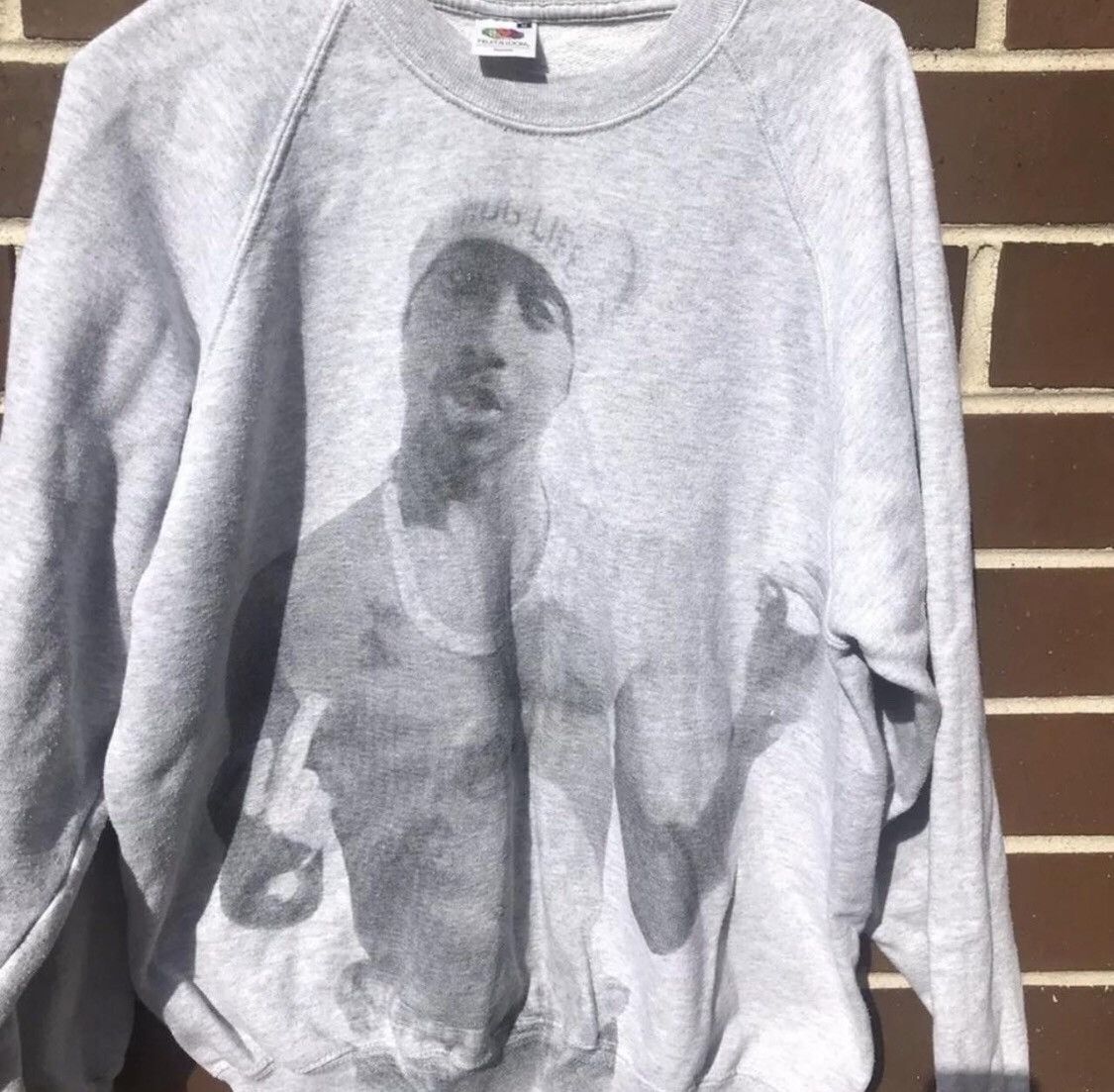 Vintage Vintage Tupac sweatshirt Size US M / EU 48-50 / 2 - 2 Thumbnail