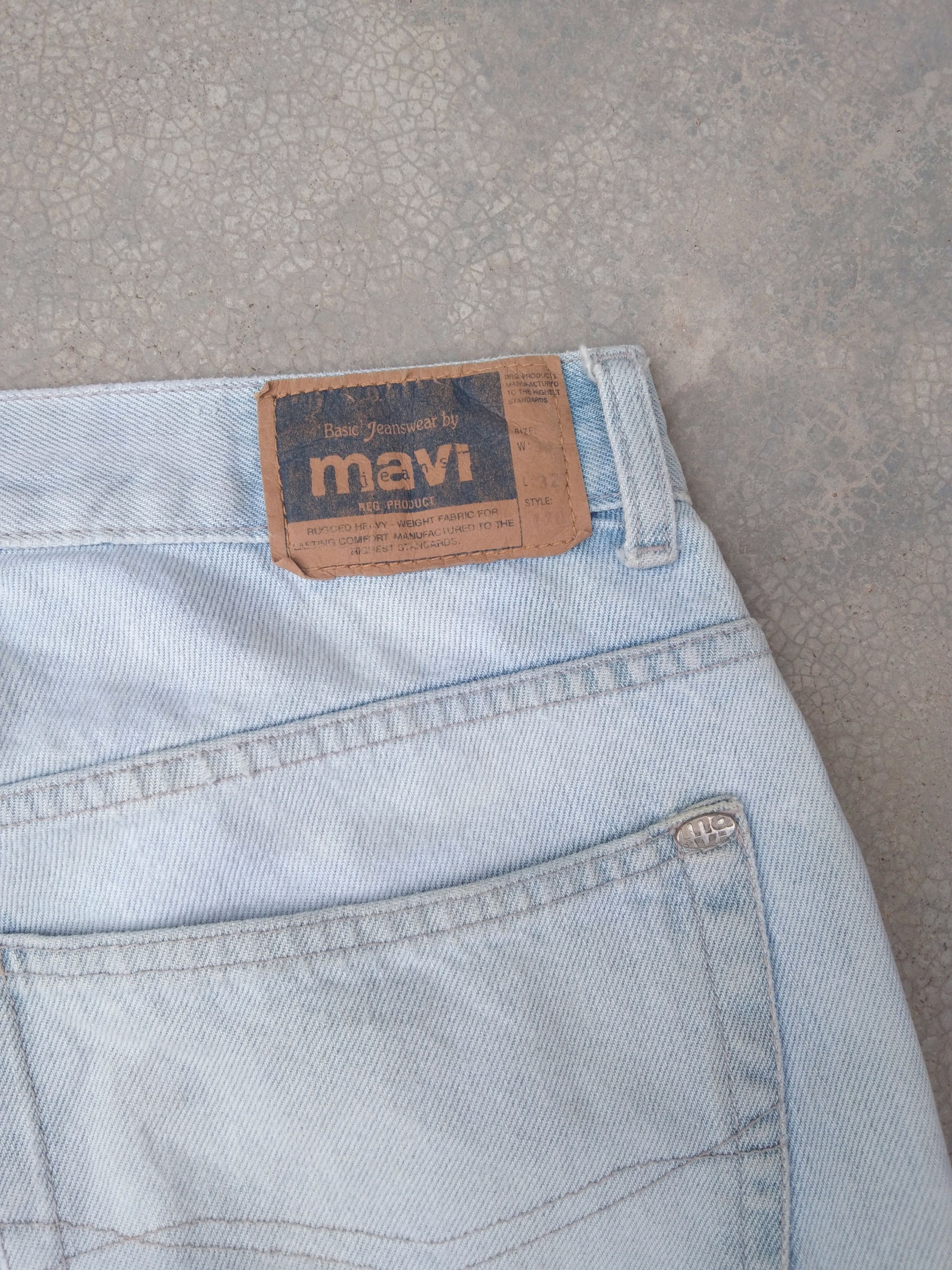 Mavi Vintage Faded Blue Mavi Baggy Jeans 34x32 Size US 34 / EU 50 - 3 Thumbnail