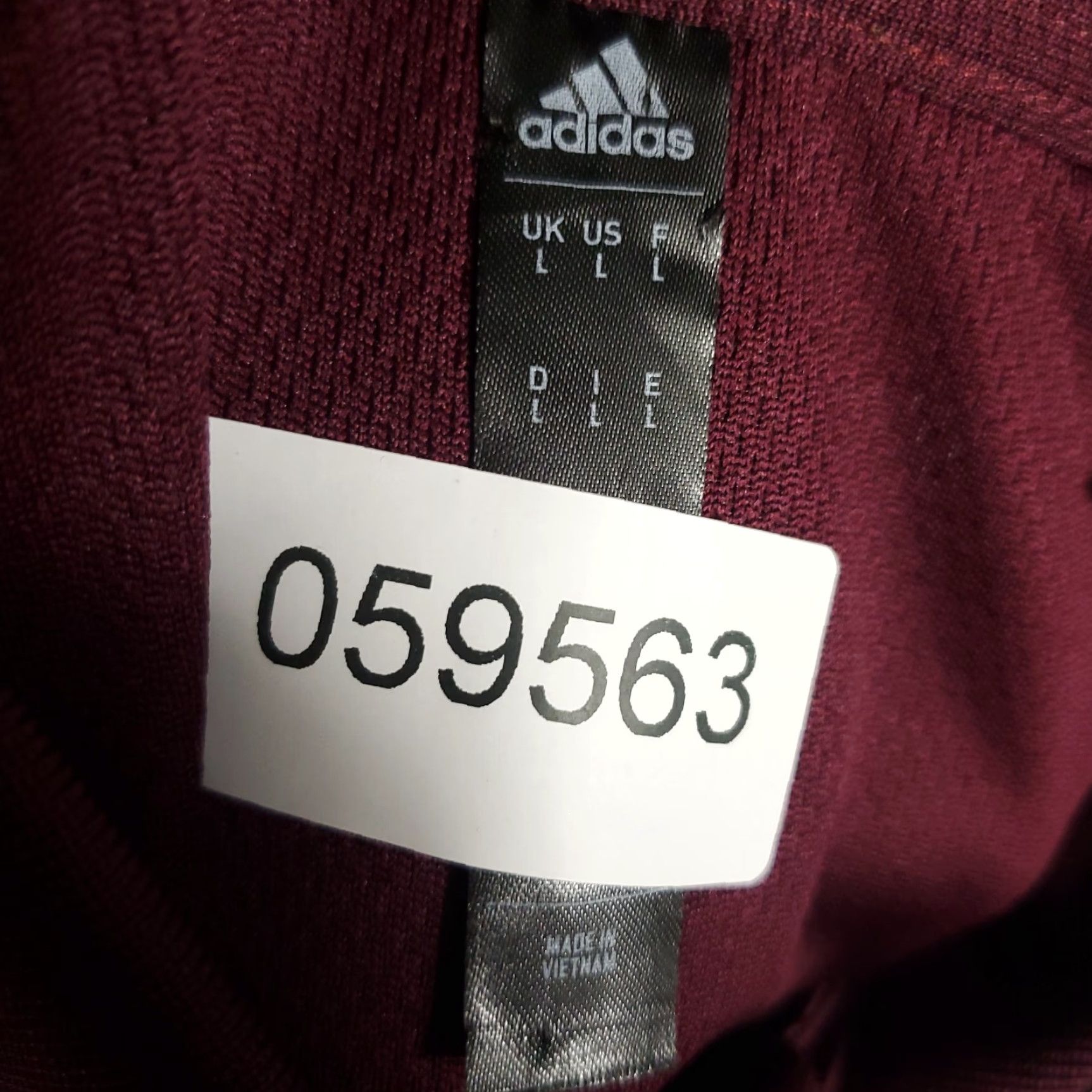 Adidas Adidas Polo Shirt Mens Large Maroon Golf Casual Short Sleeve Polo Shirt Mens Large Red Adidas Pattern Solid Button Logo Size US L / EU 52-54 / 3 - 6 Thumbnail