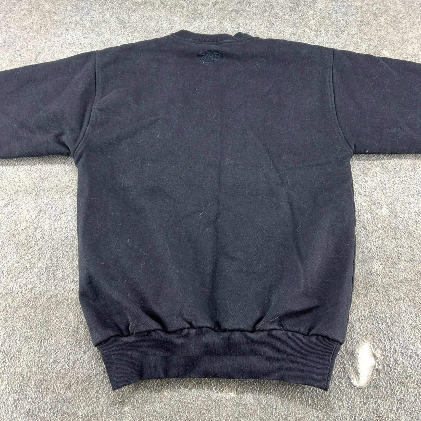 Doublet VINTAGE DHG Sweatshirt Mens Small Black 1/2 Zip Crew Neck Fleece Cotton 90s Pullover Heavyweight Thermal Lined-1/2 Zip - Regular Mens Size US S / EU 44-46 / 1 - 5 Thumbnail