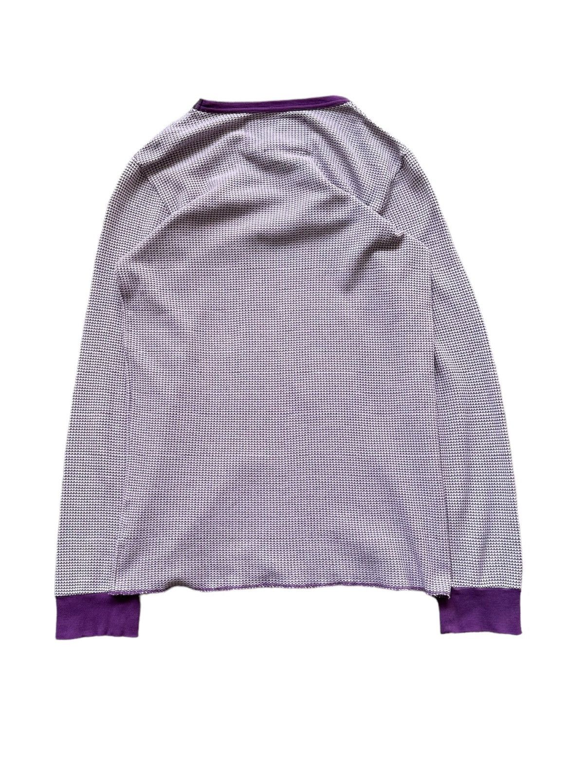 If Six Was Nine 2000's SHU knit waffle long sleeve Size US M / EU 48-50 / 2 - 2 Thumbnail