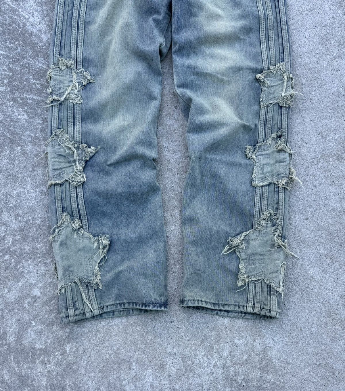 Other Vintage Y2K avantgarde streetwear affliction jeans Size US 30 / EU 46 - 2 Thumbnail