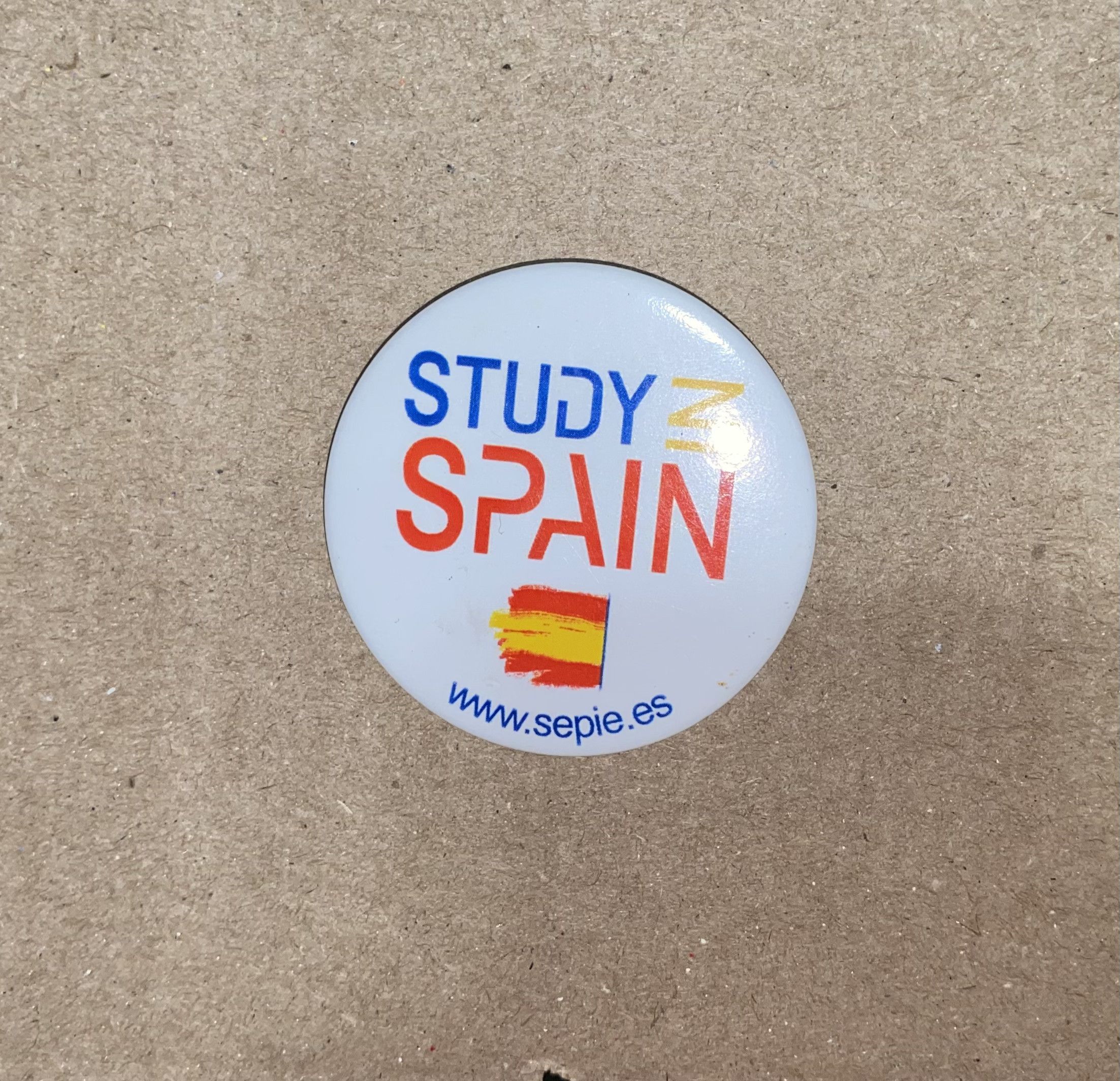 Other Study In Spain Aboard Program College University Pin button Size ONE SIZE - 2 Thumbnail