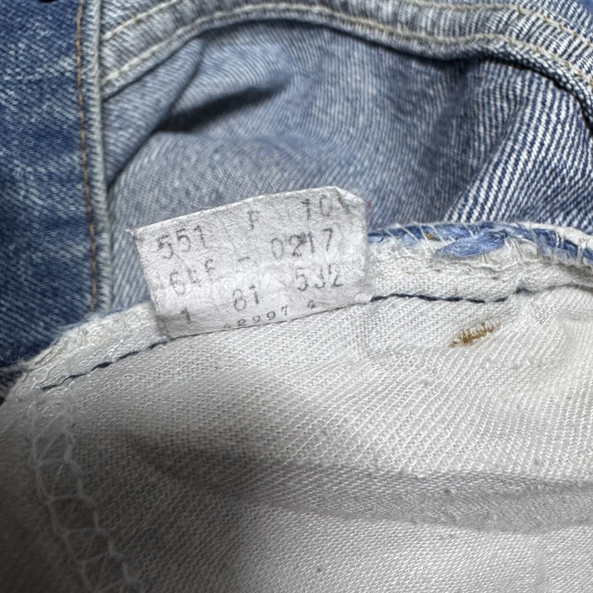 Levi's Vintage 80s Levis 646 Bell Bottom Jeans #8 Orangetab Size US 33 - 17 Thumbnail