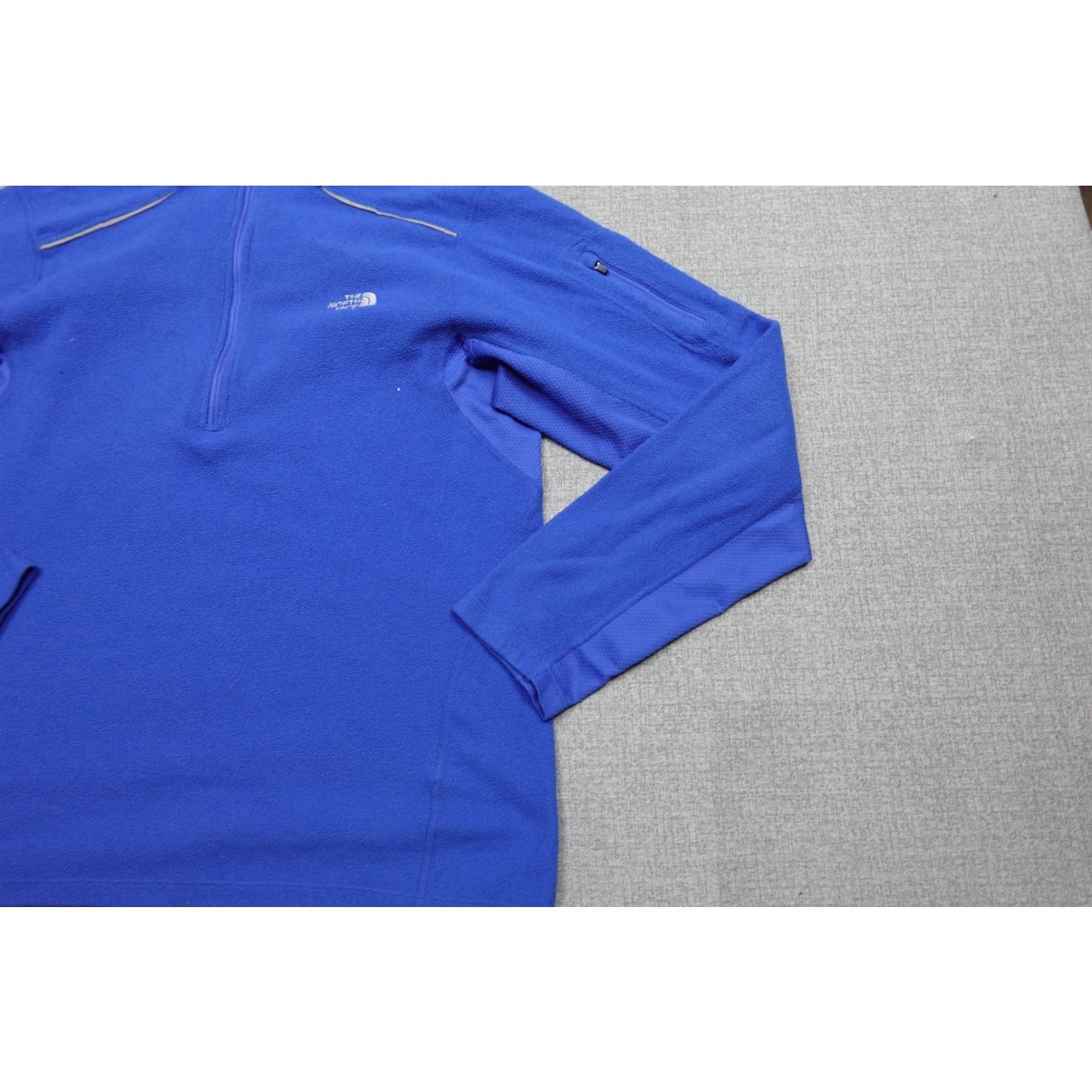 The North Face The North Face Mens Large Blue Quater Zip Sweater Lightweight Fleece Zipper Pullover Outdoor 90s? Size US L / EU 52-54 / 3 - 2 Thumbnail