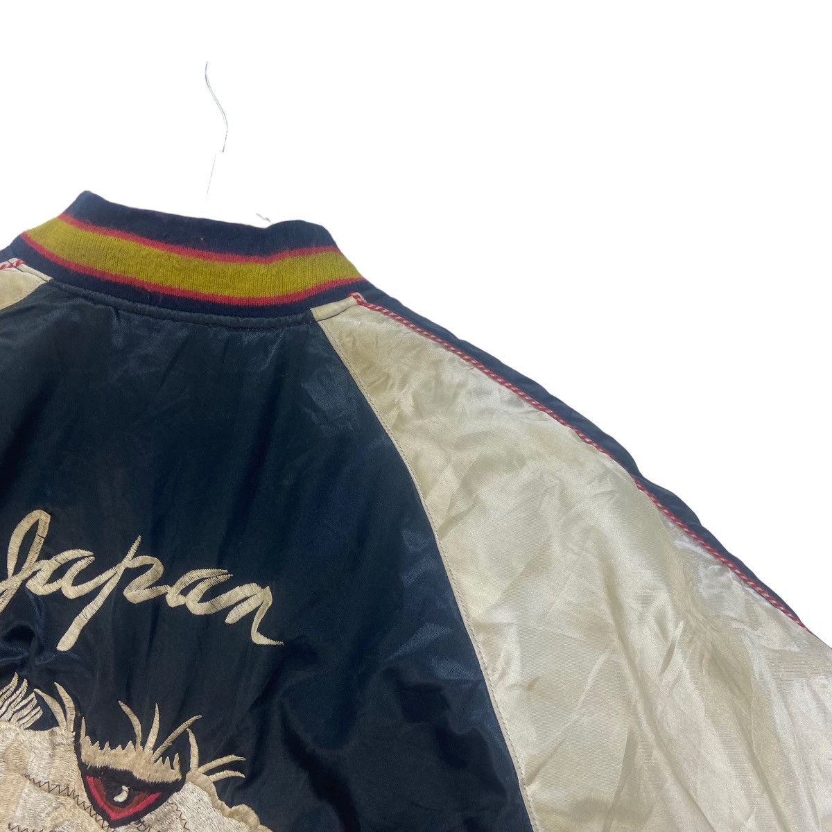 Japanese Brand Vintage 70s Sukajan Dragon Tiger Motorcycle Gang Size US S / EU 44-46 / 1 - 21 Thumbnail
