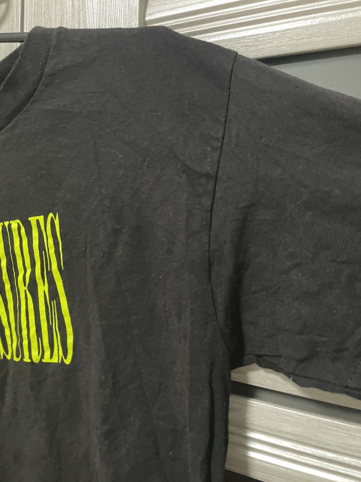 Pleasures Pleasures Green Logo Print T Shirt Size US M / EU 48-50 / 2 - 2 Thumbnail